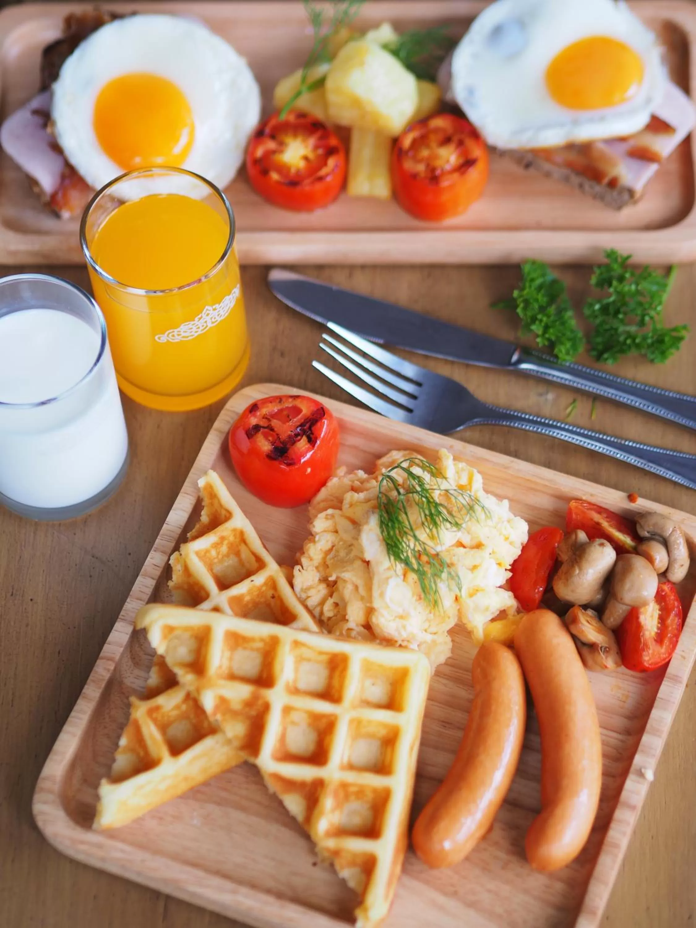 Food close-up in The Empress Hotel