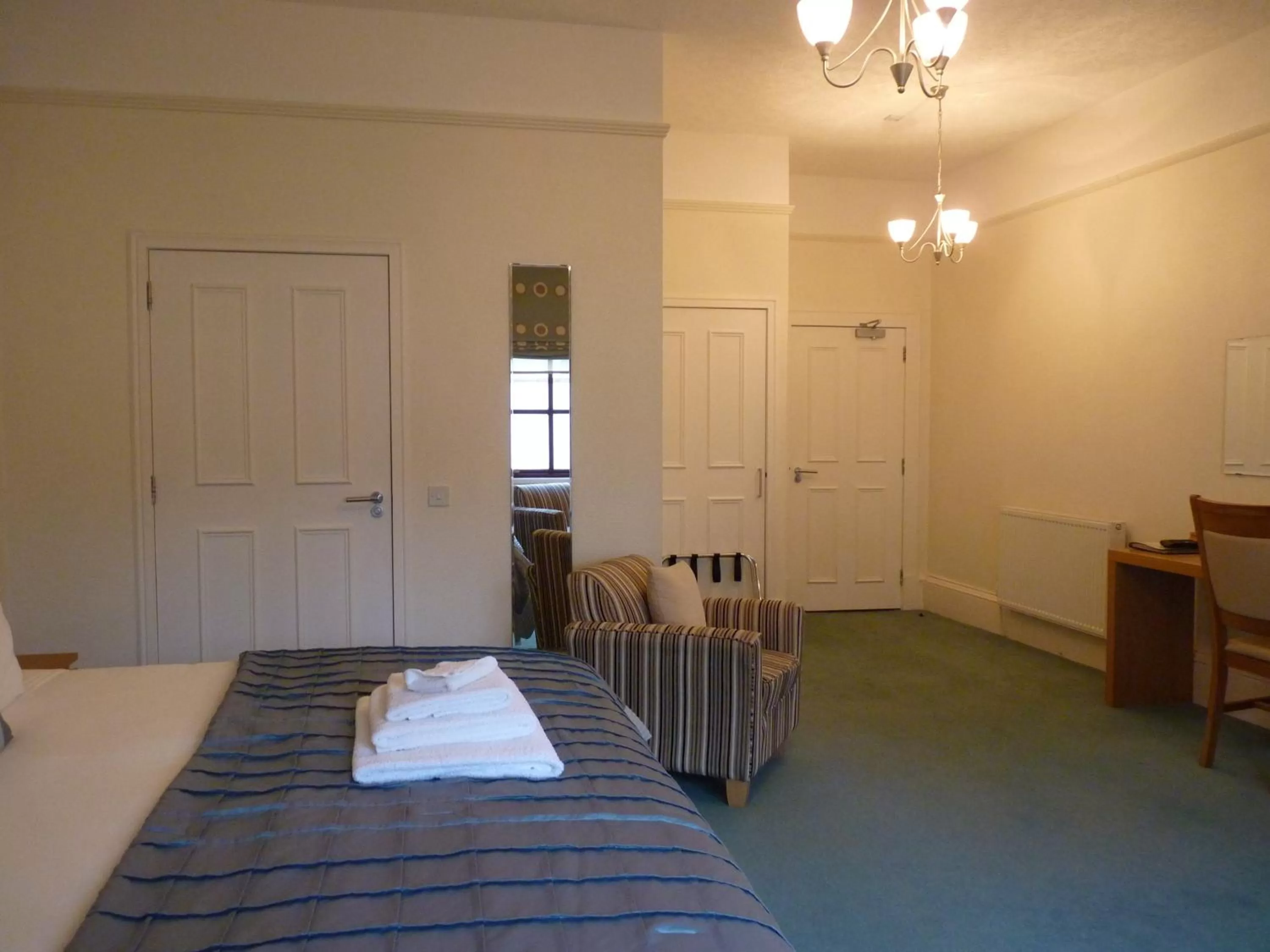 Bed in Pentland Lodge House