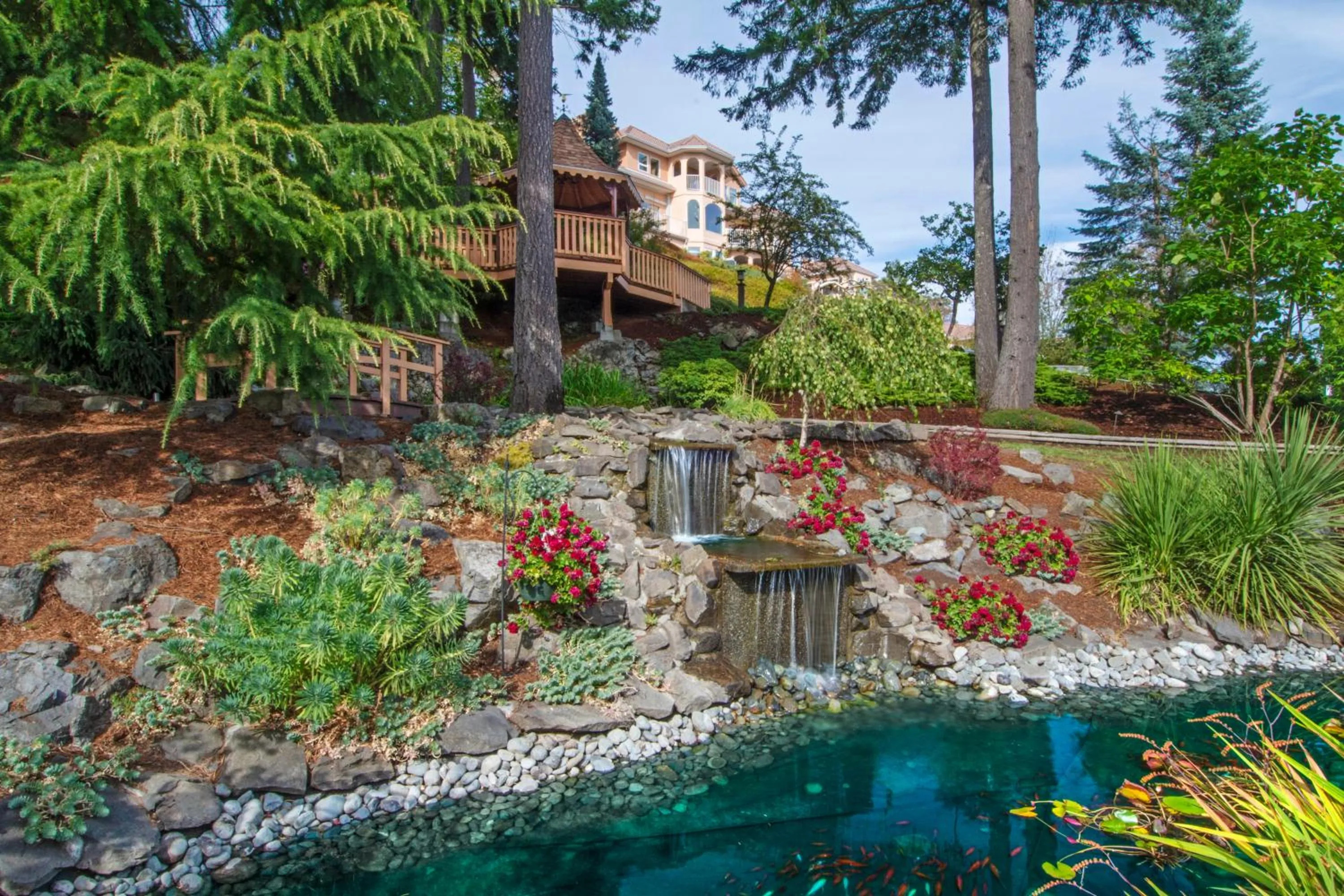 Natural landscape in Villa Eyrie Resort