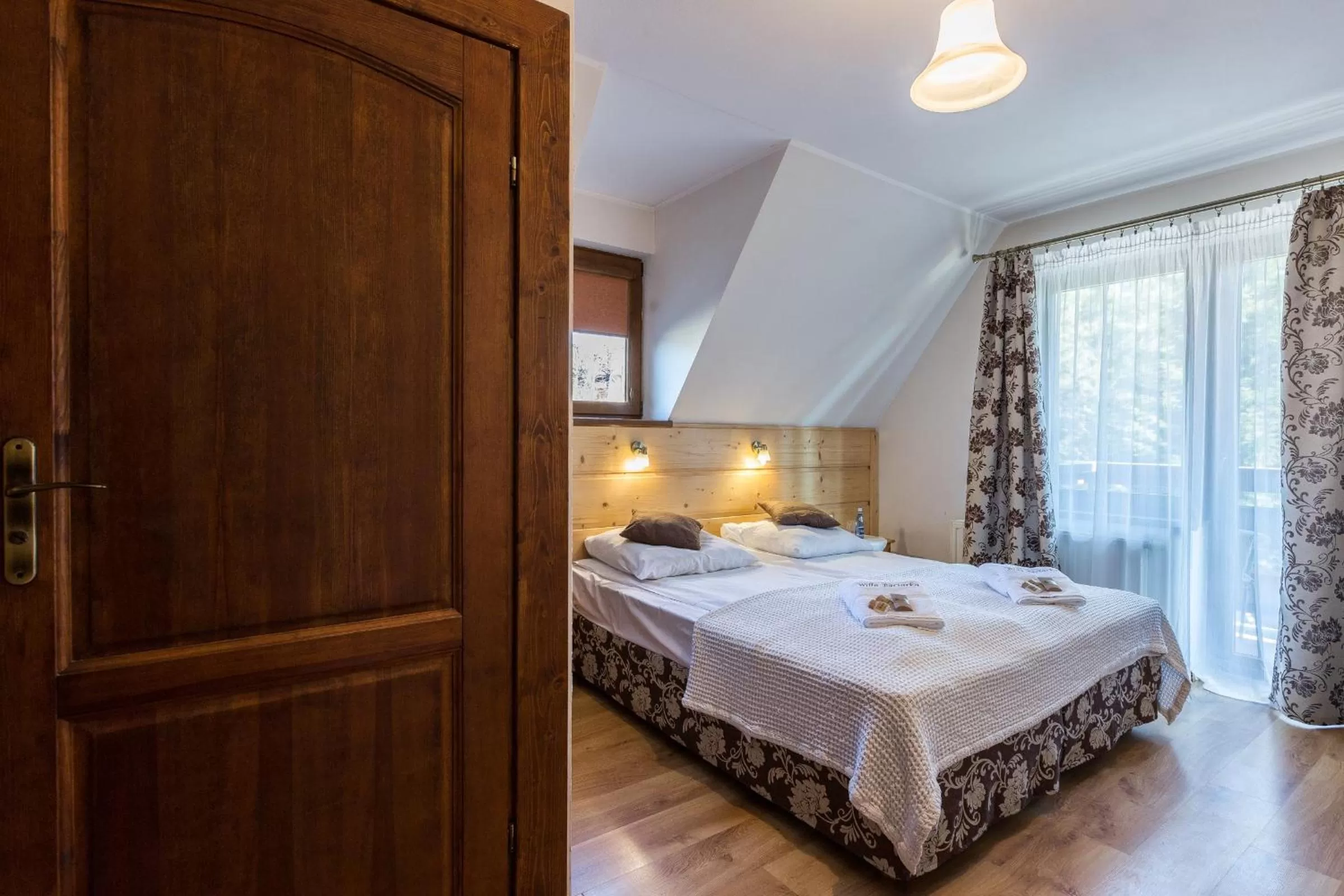 Bed in Willa Baciarka