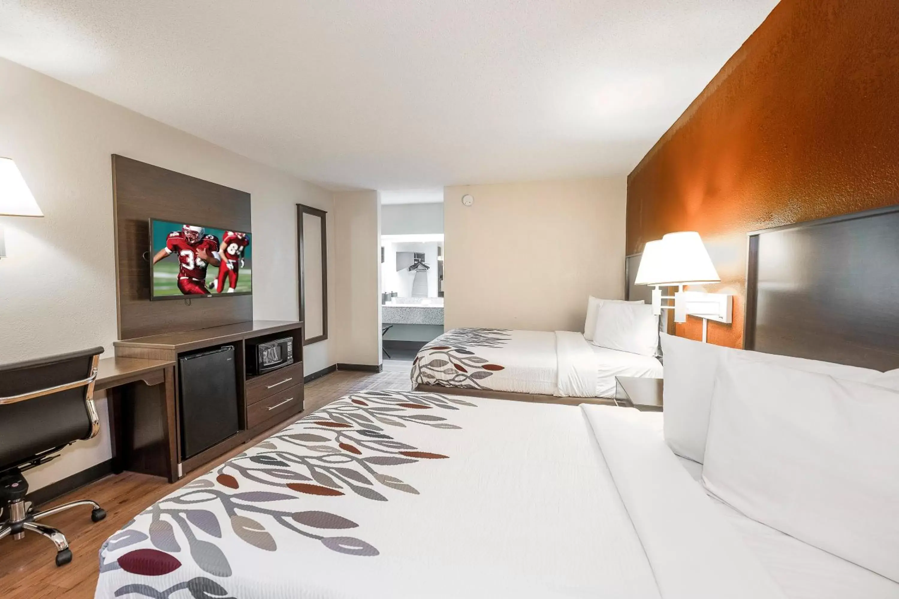 Standard Room with Two Double Beds Non-Smoking in Red Roof Inn Walterboro Standard Room with Two Double Beds Non-Smoking in Red Roof Inn Walterboro