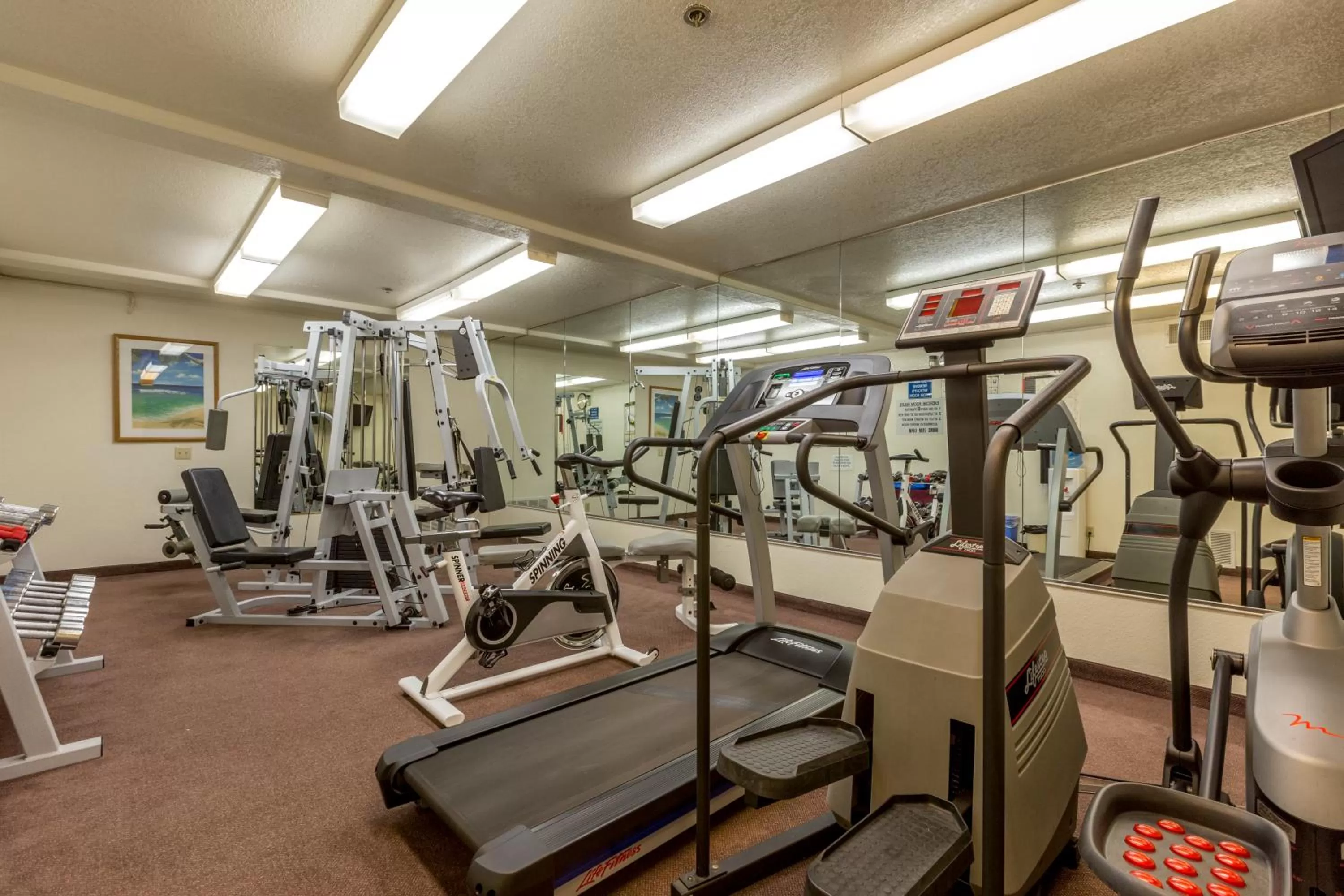 Fitness centre/facilities in Capistrano SurfSide Inn