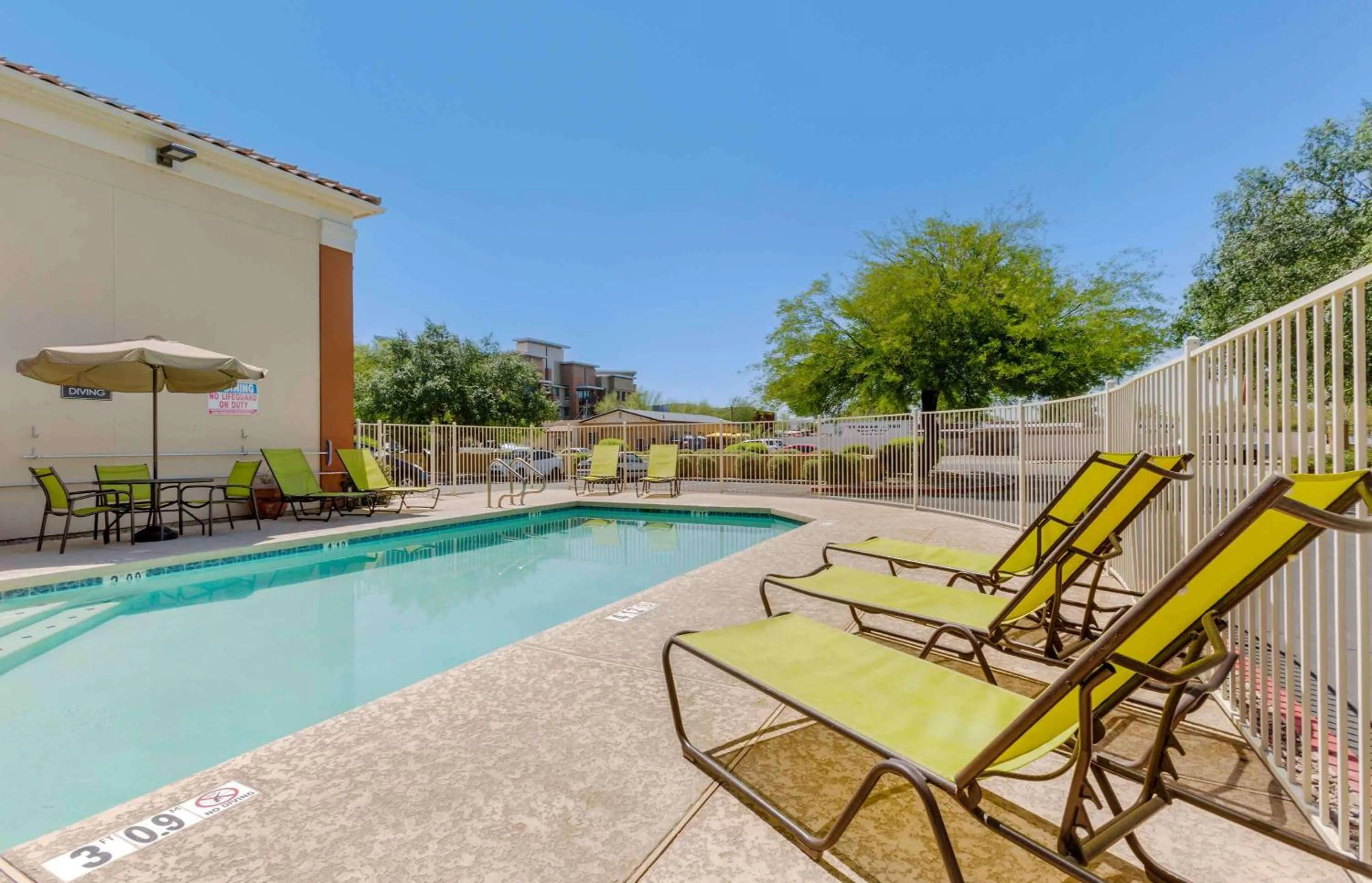 Pool view in Extended Stay America Suites - Phoenix - Scottsdale - Old Town
