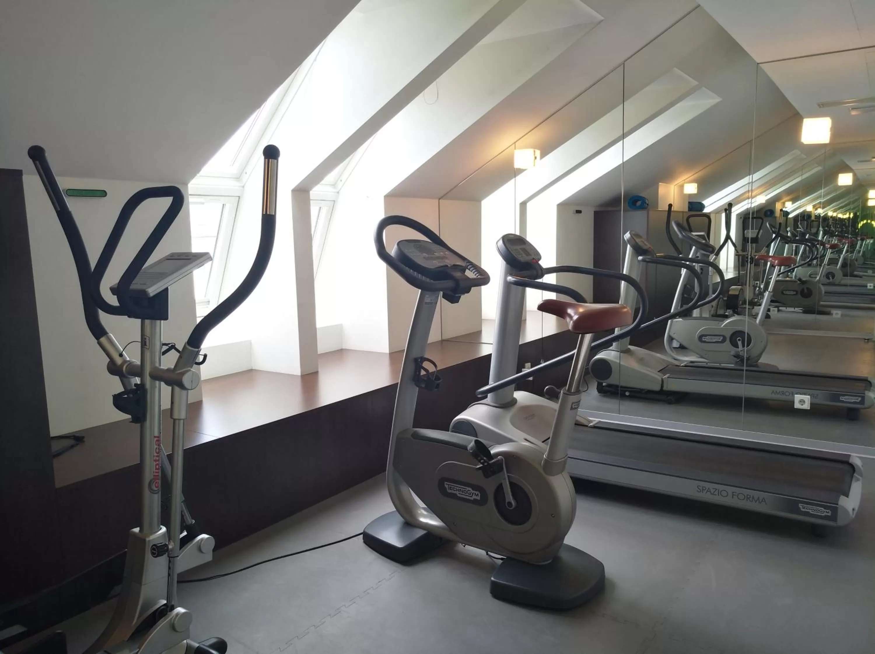 Fitness centre/facilities in arte Hotel Linz