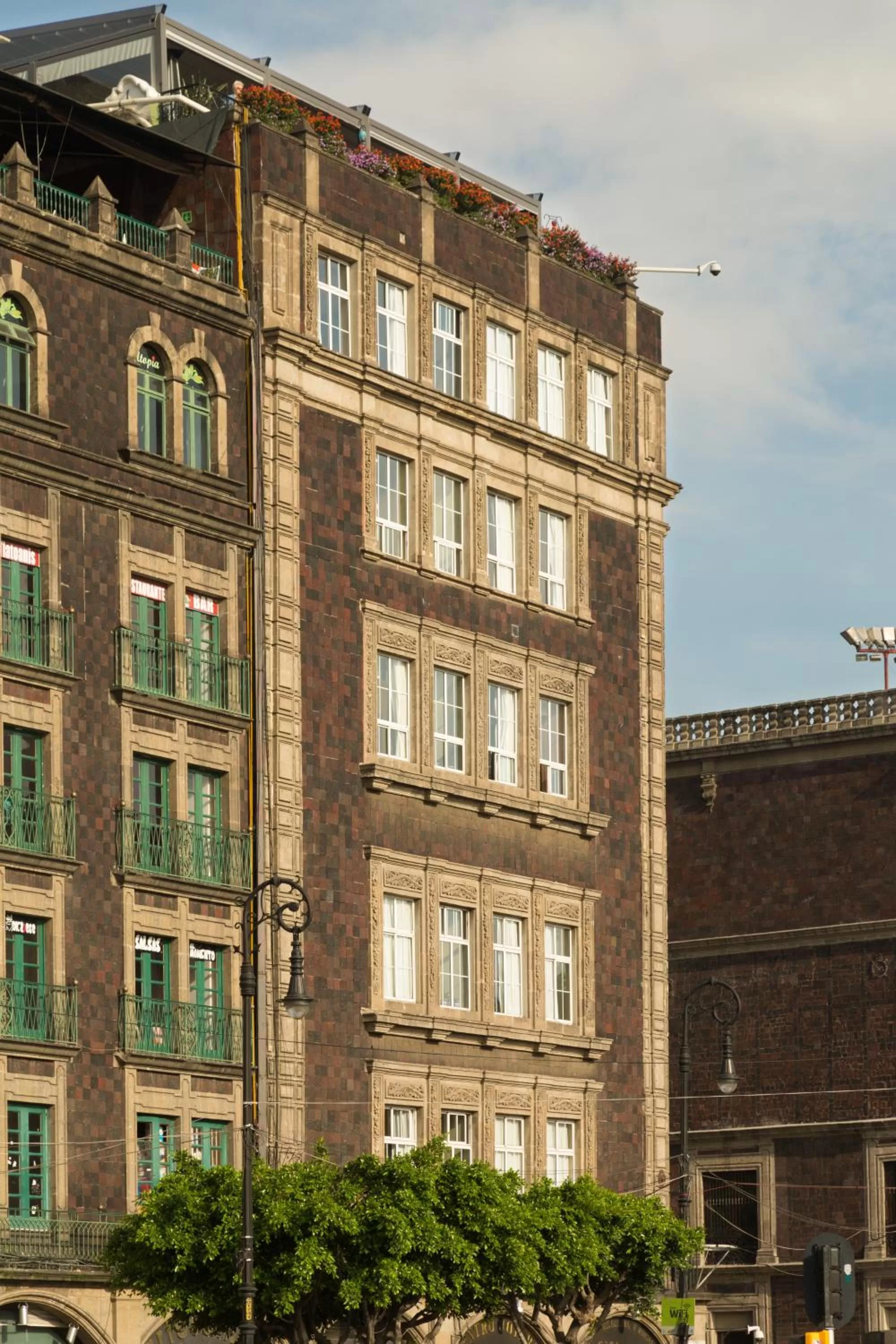 Facade/entrance in Zocalo Central & Rooftop Mexico City
