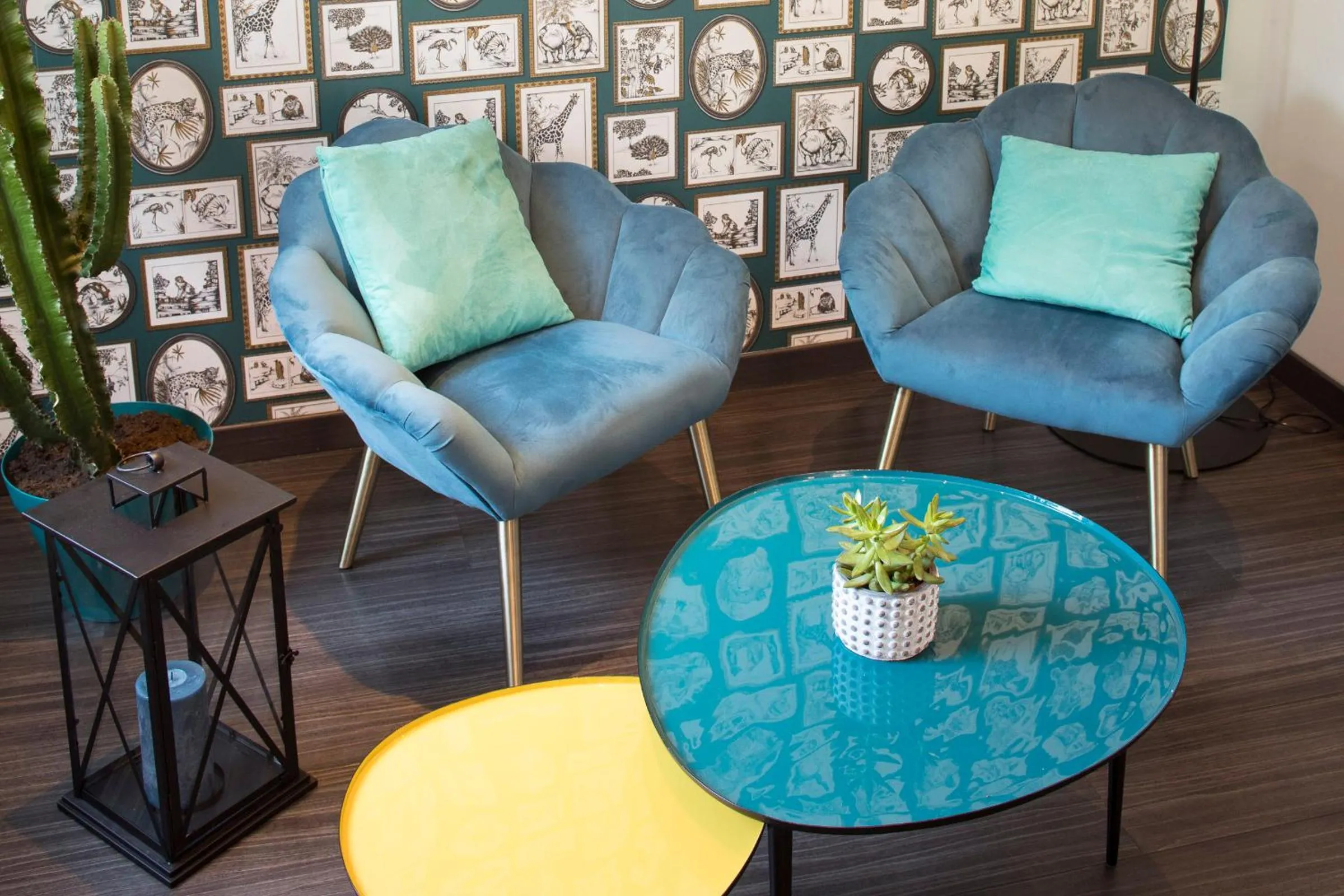 Seating area in Hôtel Relais Acropolis