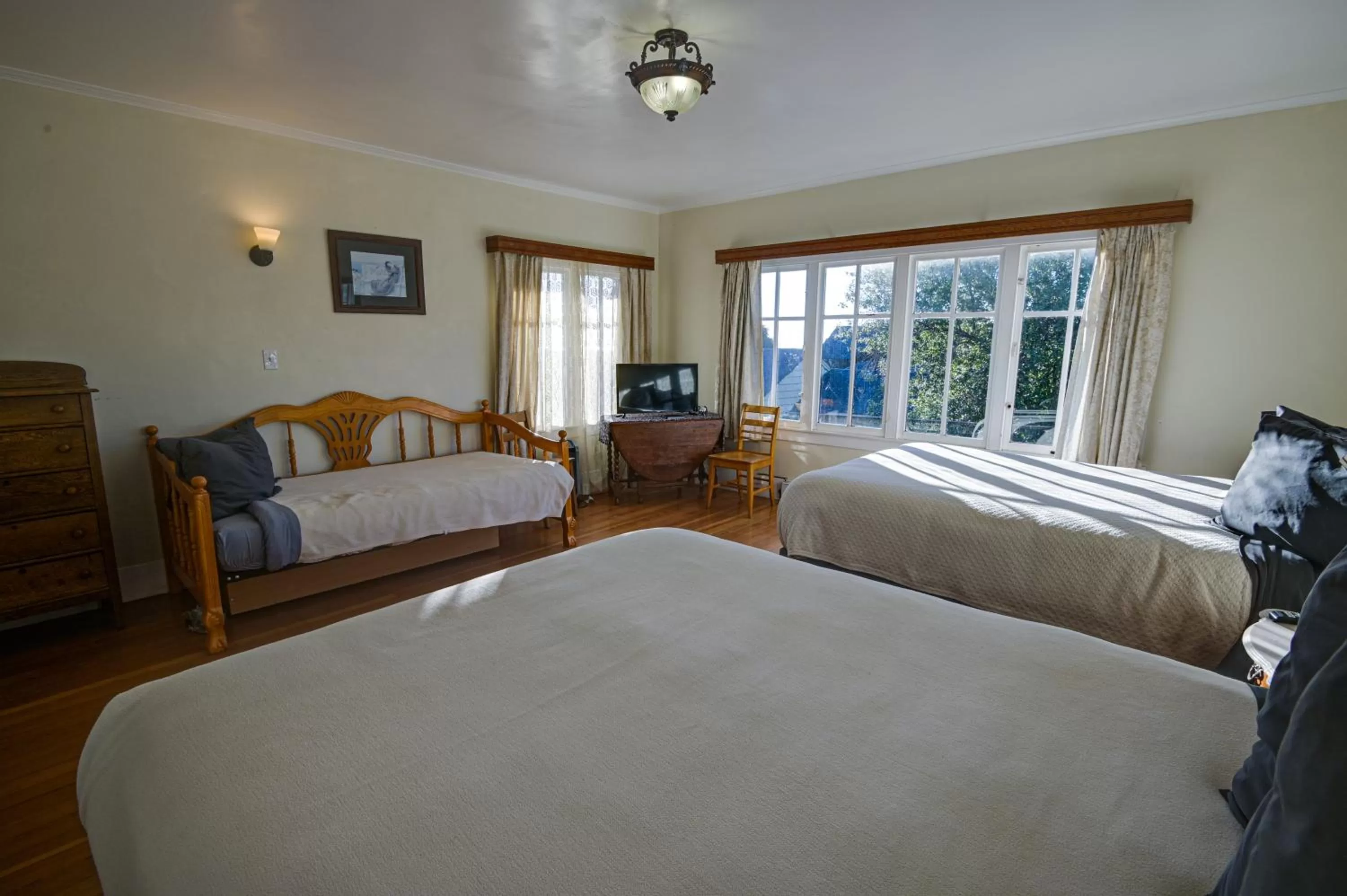 Bed in The Captains Quarters