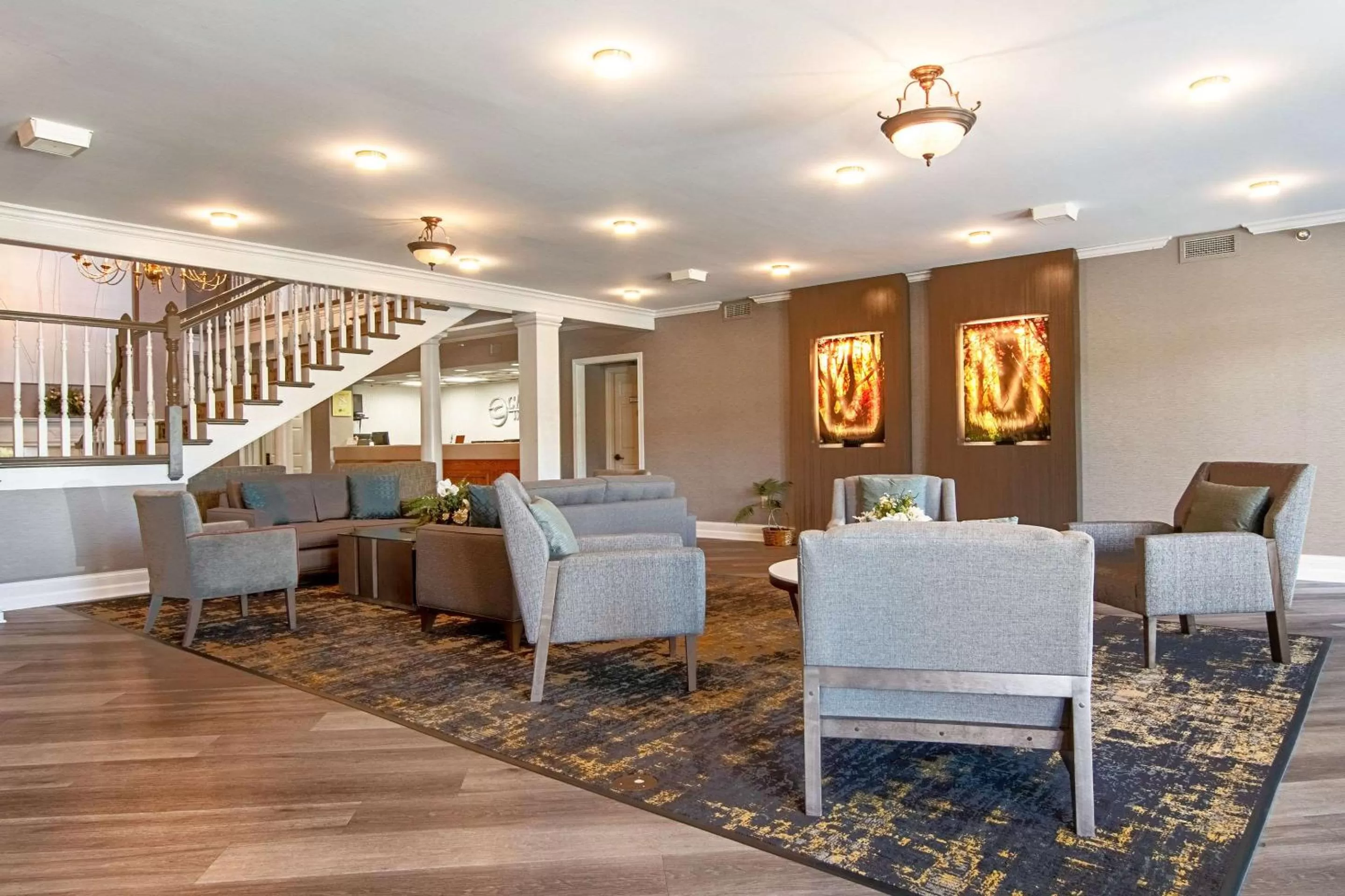 Lobby or reception in Clarion Inn Willow River