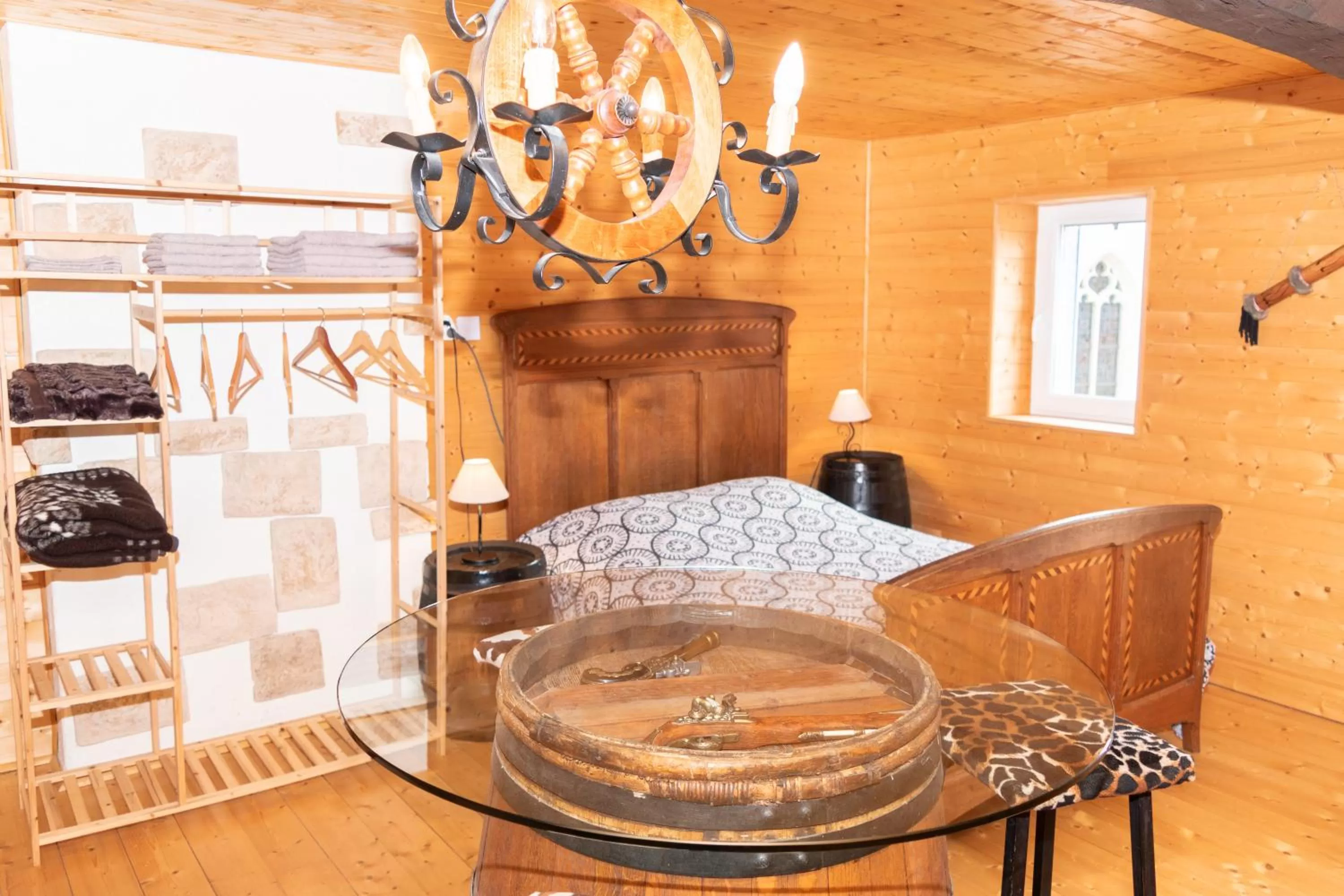 Bedroom in La Fée Maison