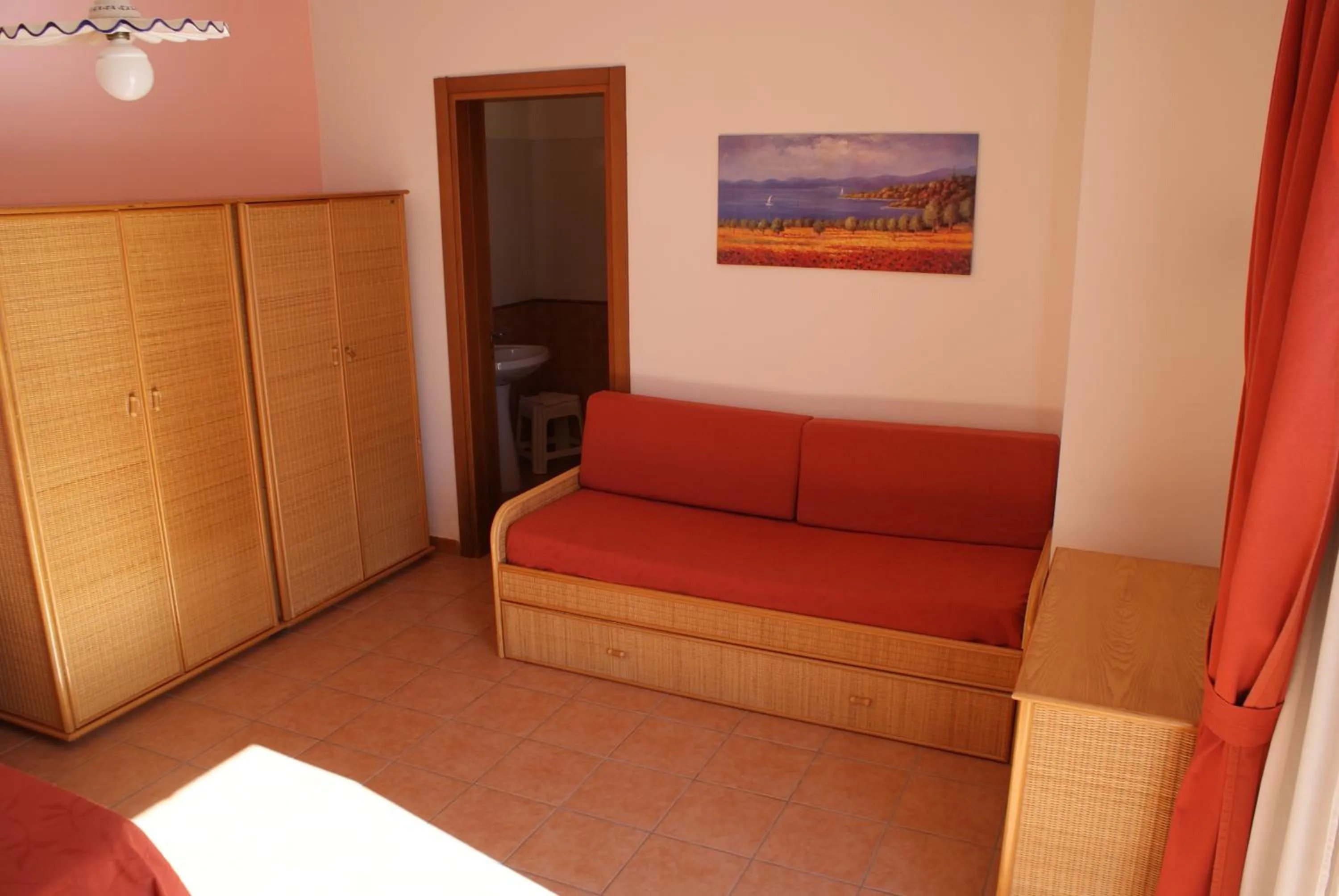 Seating area, Bed in Messapia Hotel 2