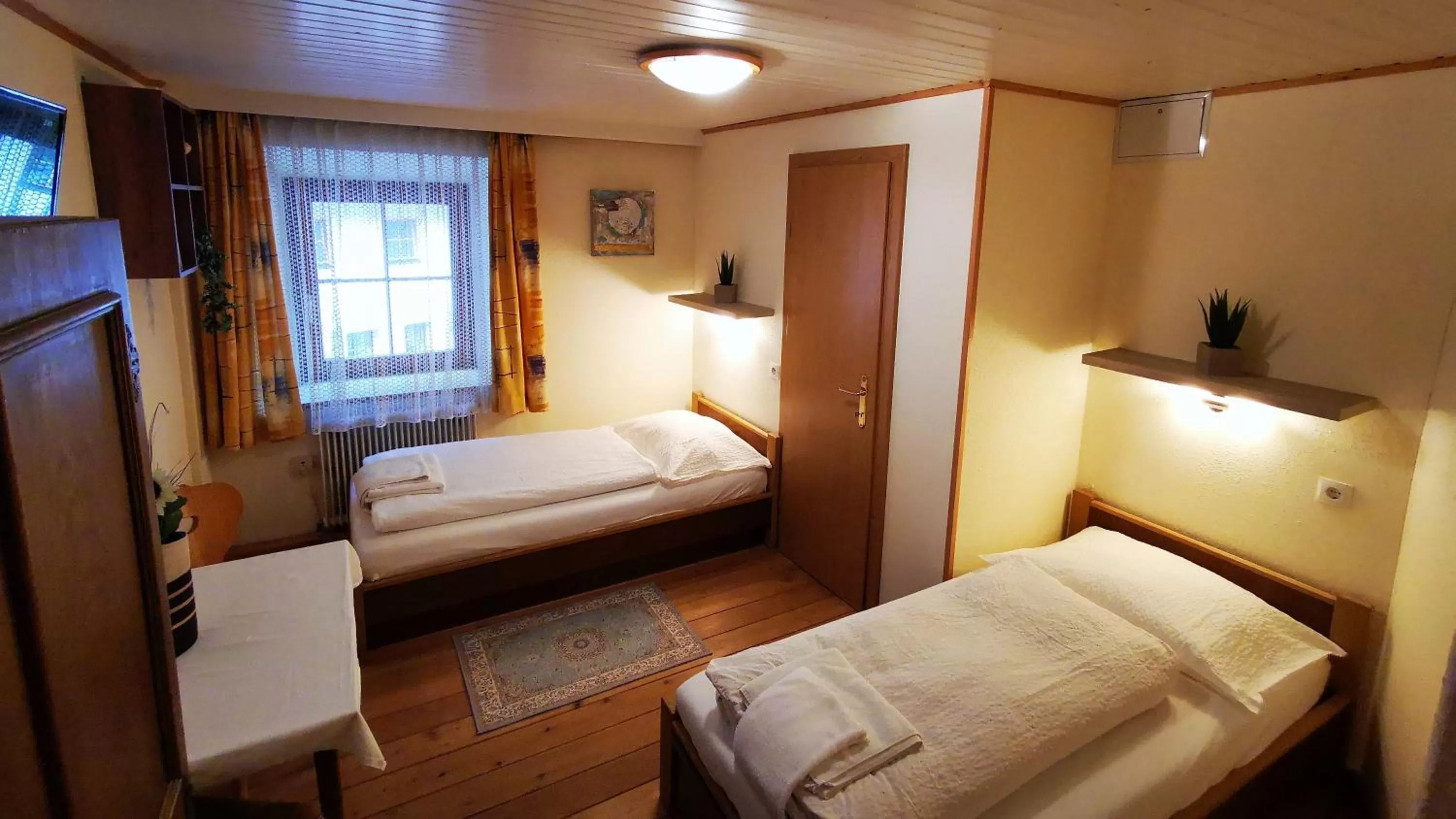 Bed in Gasthof Geronimo