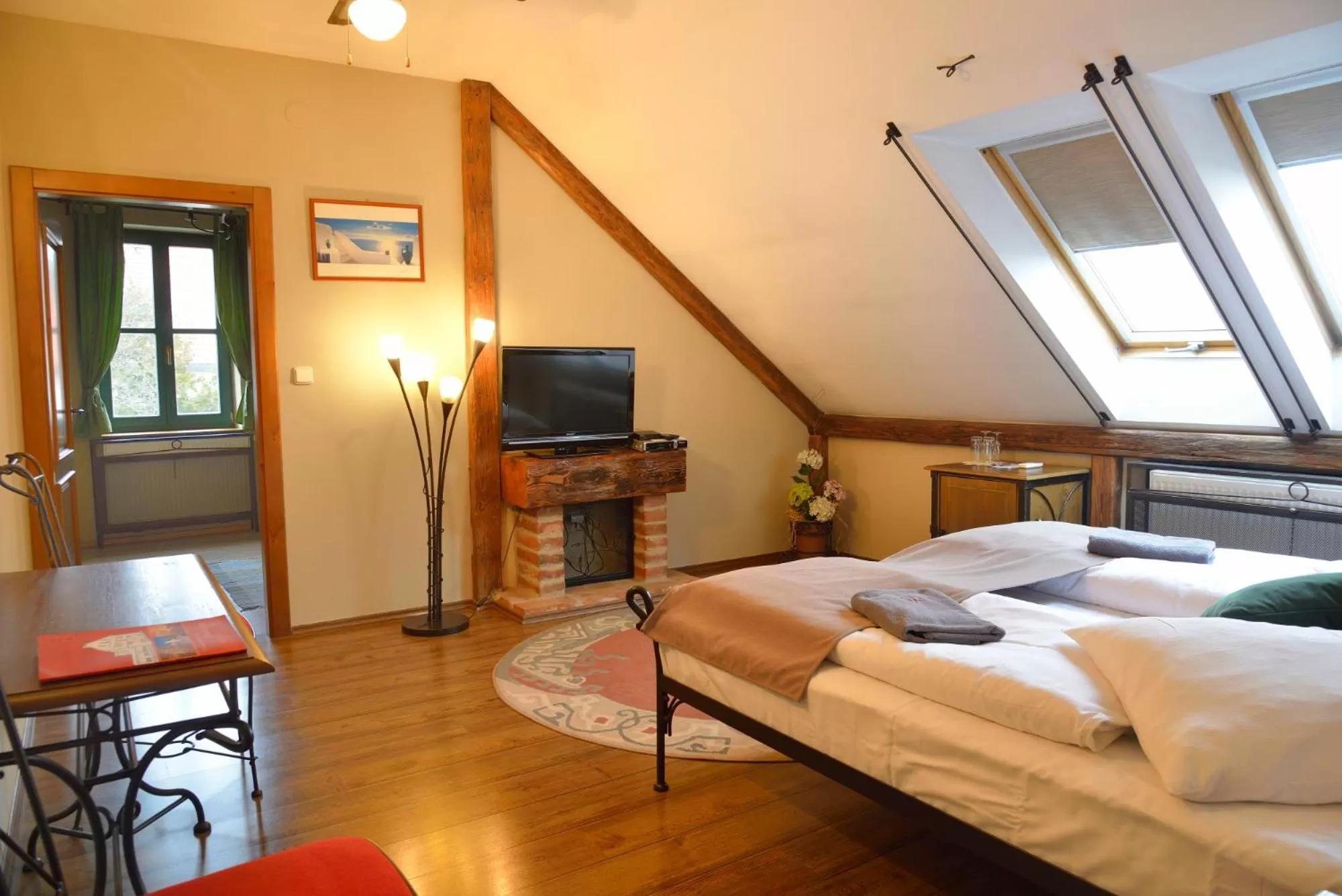 Bed in Hotel and restaurant Via Ironia