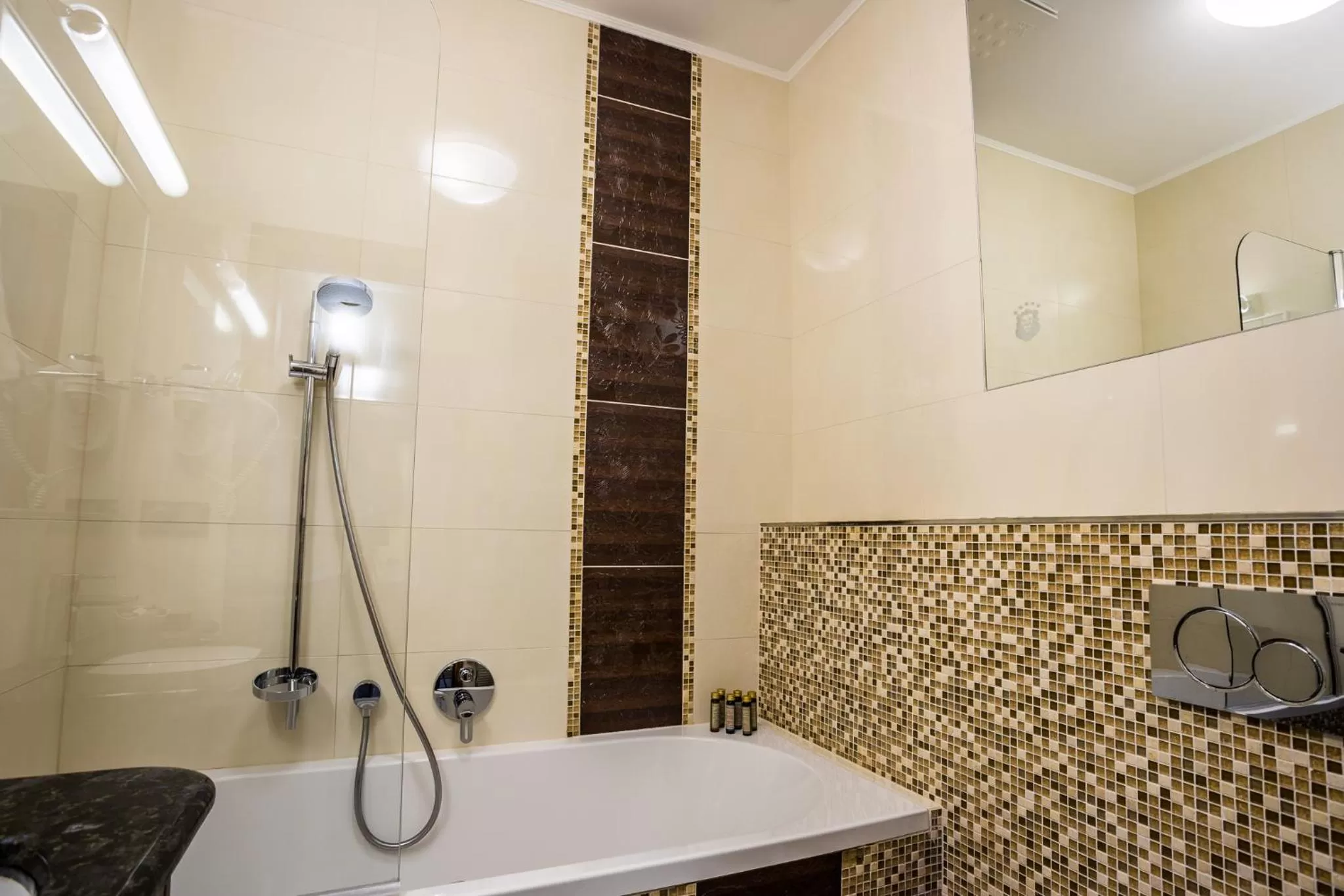 Bathroom in WELLNESS HOTEL LÖWE