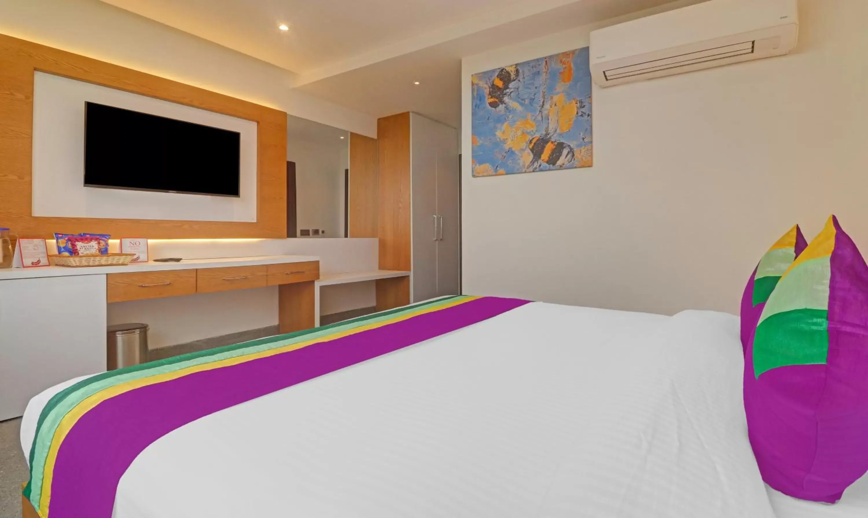 Economy Double Room in Treebo Tryst Tamarind Economy Double Room in Treebo Tryst Tamarind