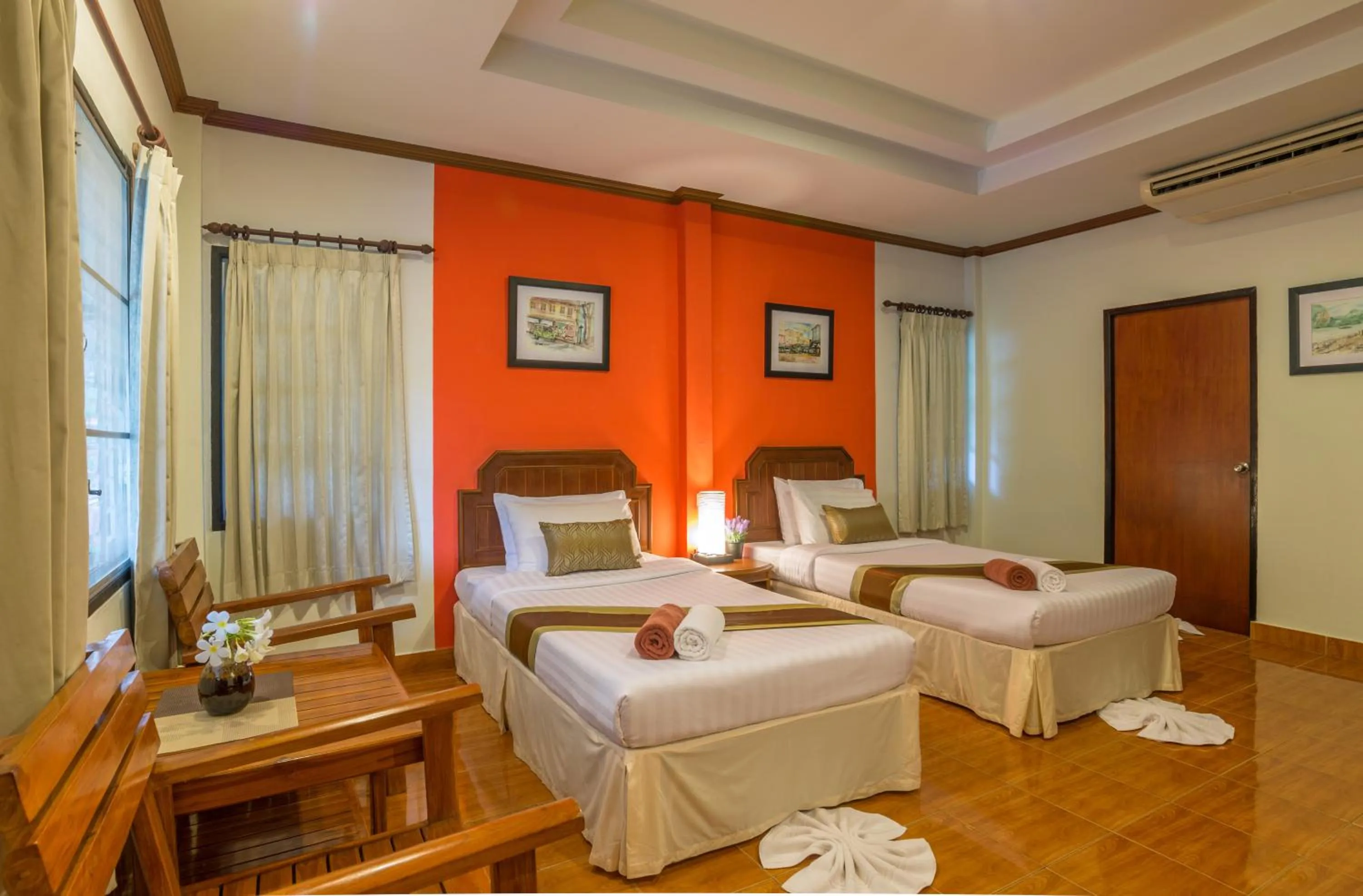 Bedroom, Bed in Lanta Manda Resort