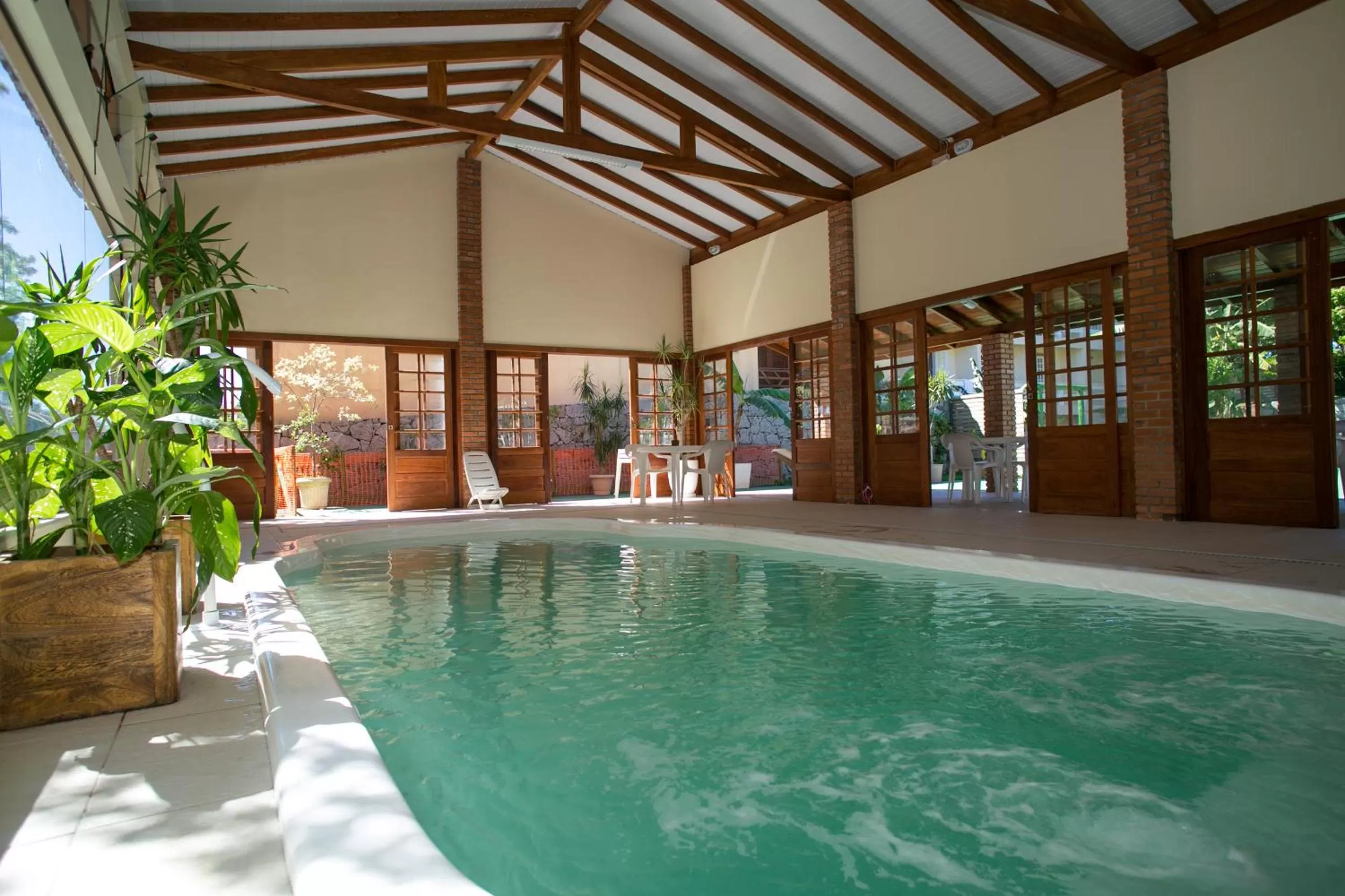 Swimming pool in Hotel São Sebastião da Praia