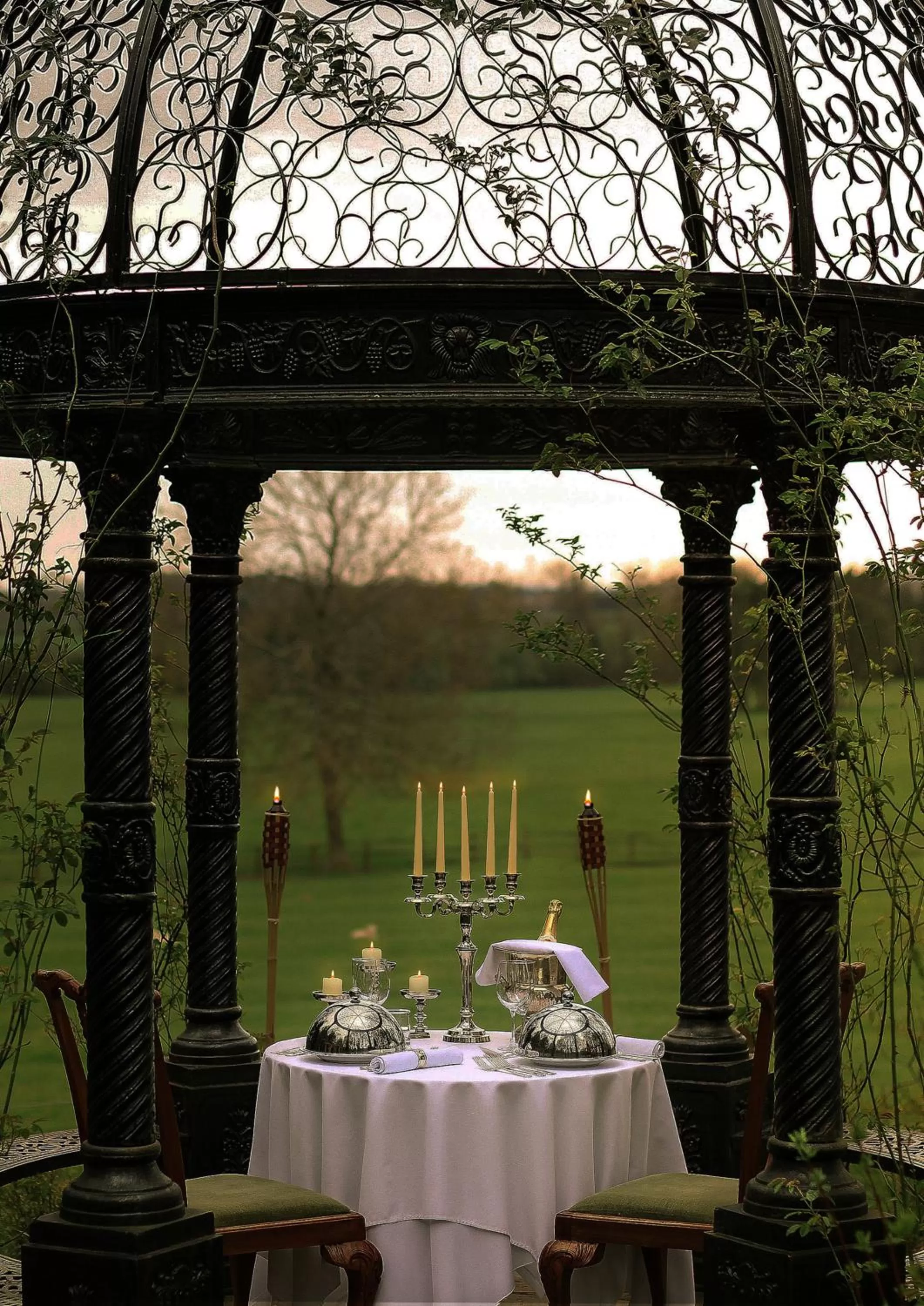 Garden in Goldsborough Hall