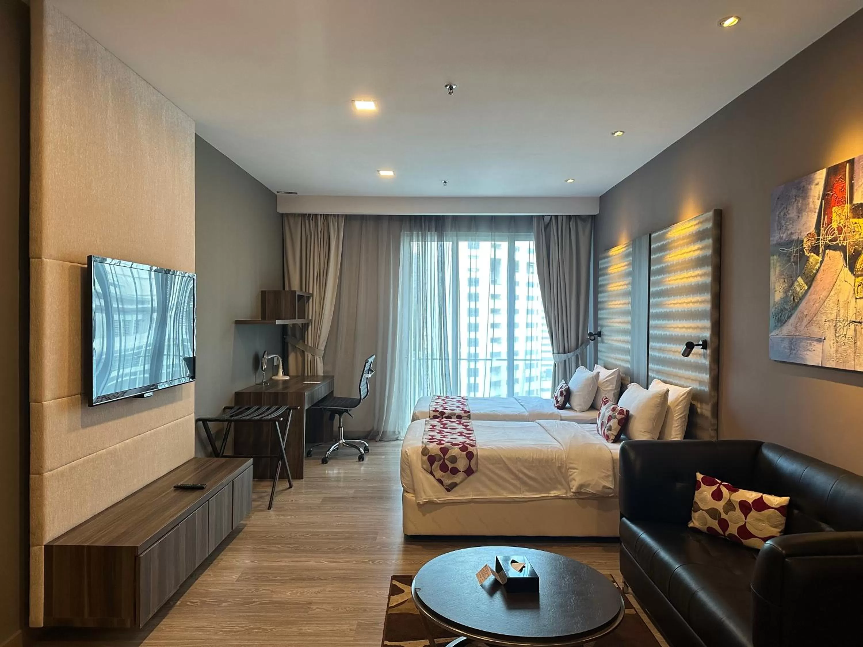 Bedroom, Bed in Ramada Suites by Wyndham Kuala Lumpur City Centre