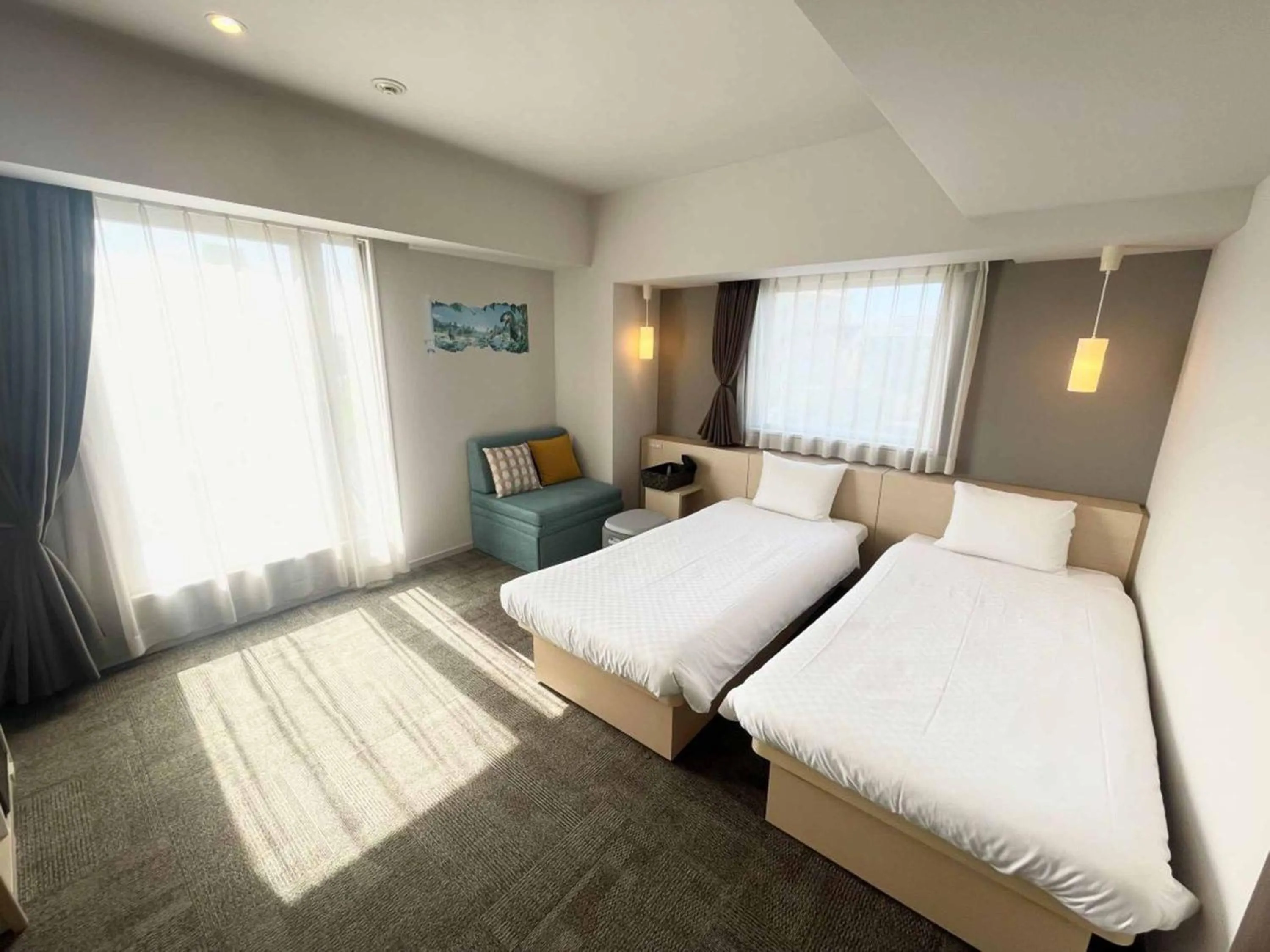 Bed in Henn na Hotel Maihama Tokyo Bay