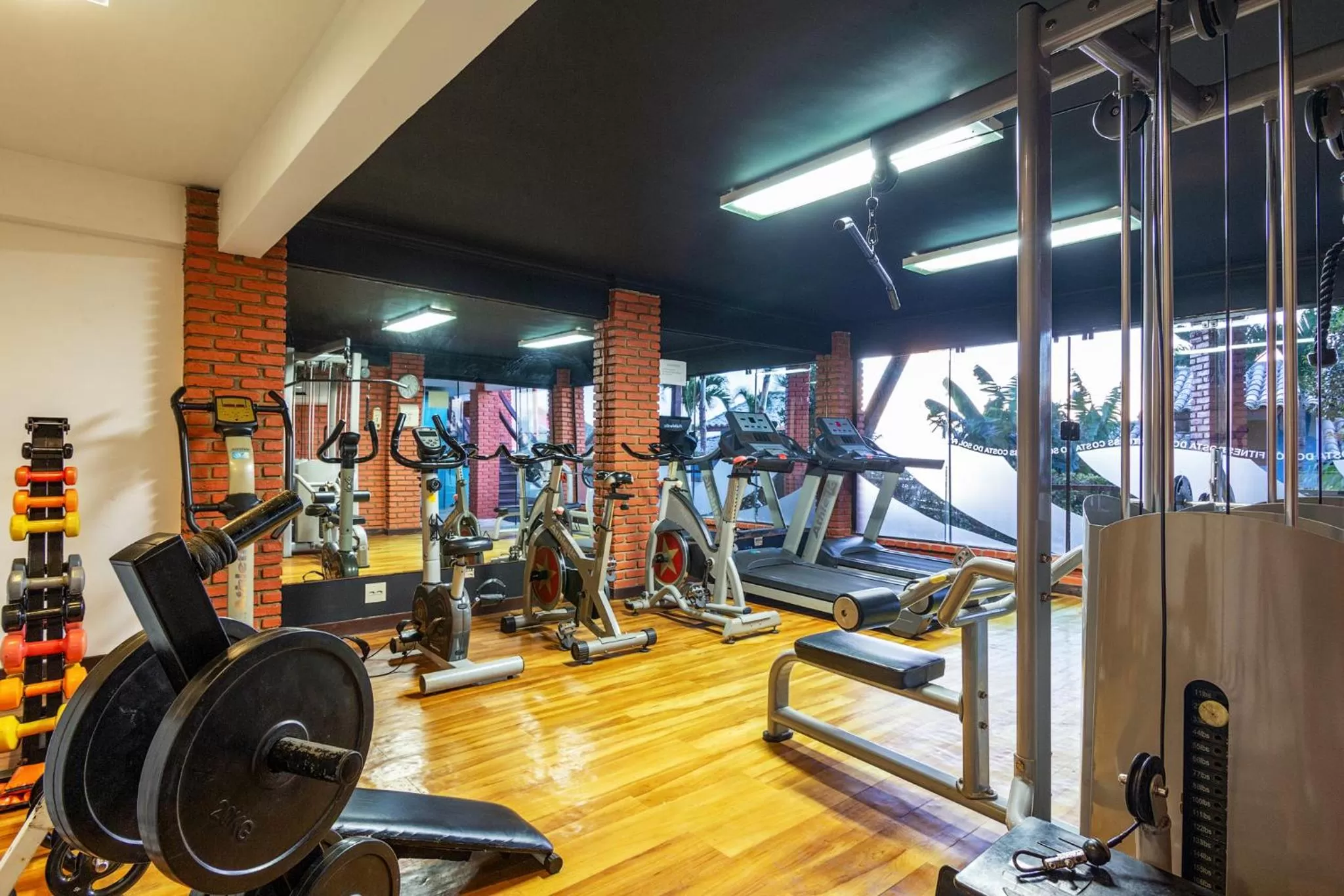 Fitness centre/facilities in Costa do Sol Boutique Hotel