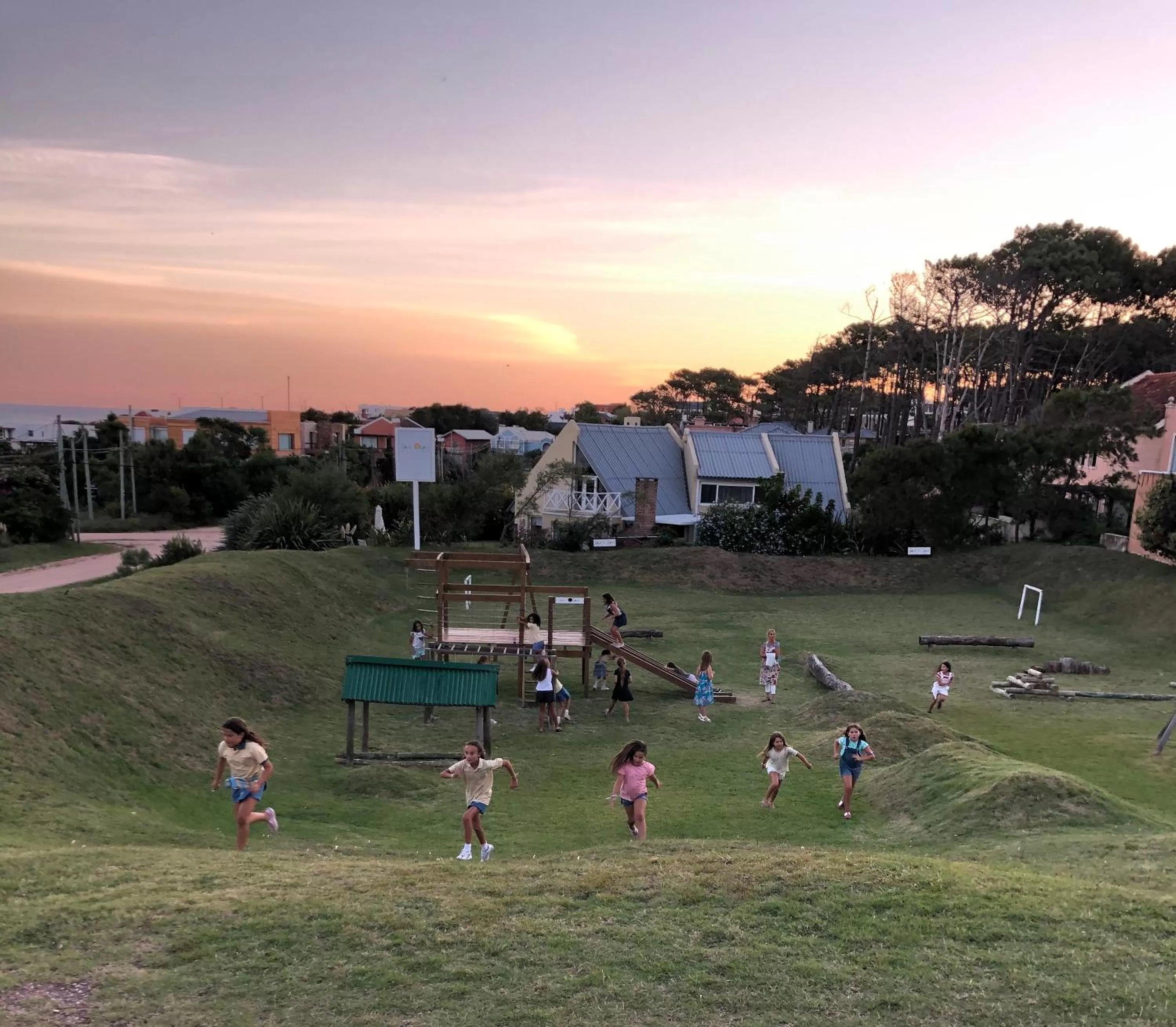 Children play ground in Hotel Las Olas Resort