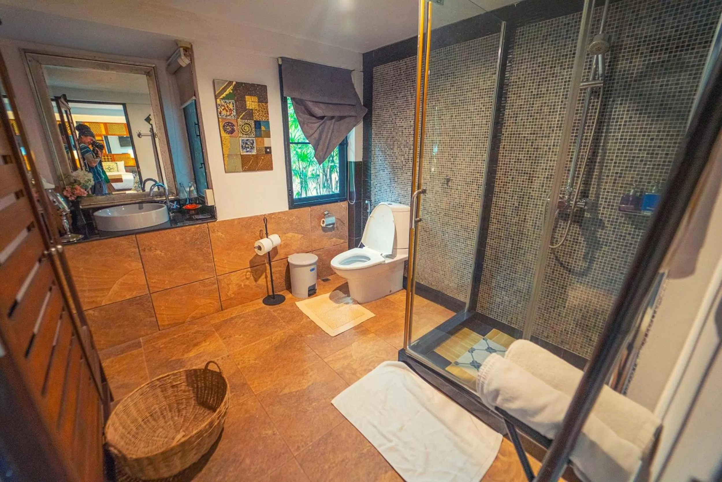 Bathroom in Baan Suan Residence เฮือนพักบ้านสวน