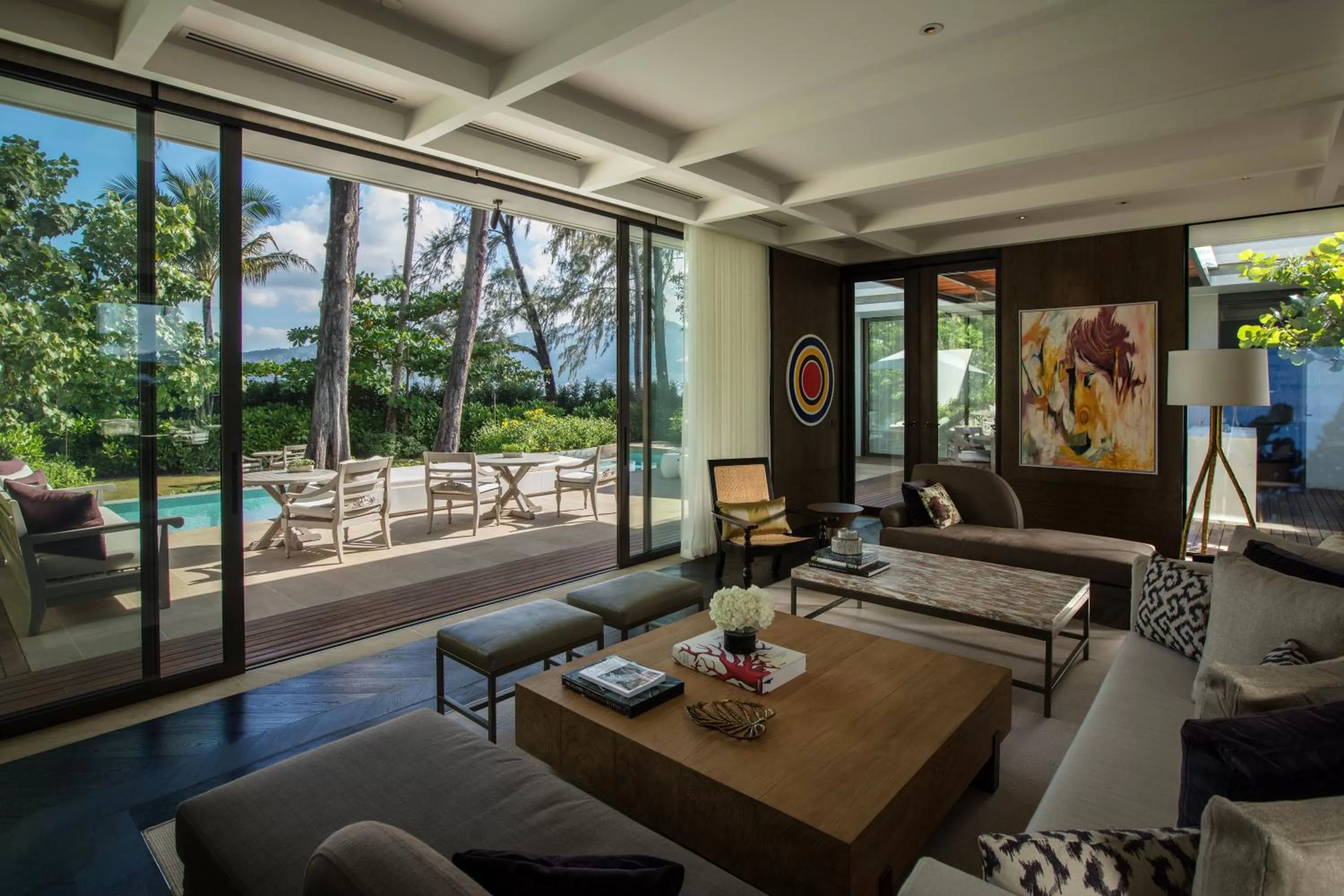 Patio in Rosewood Phuket