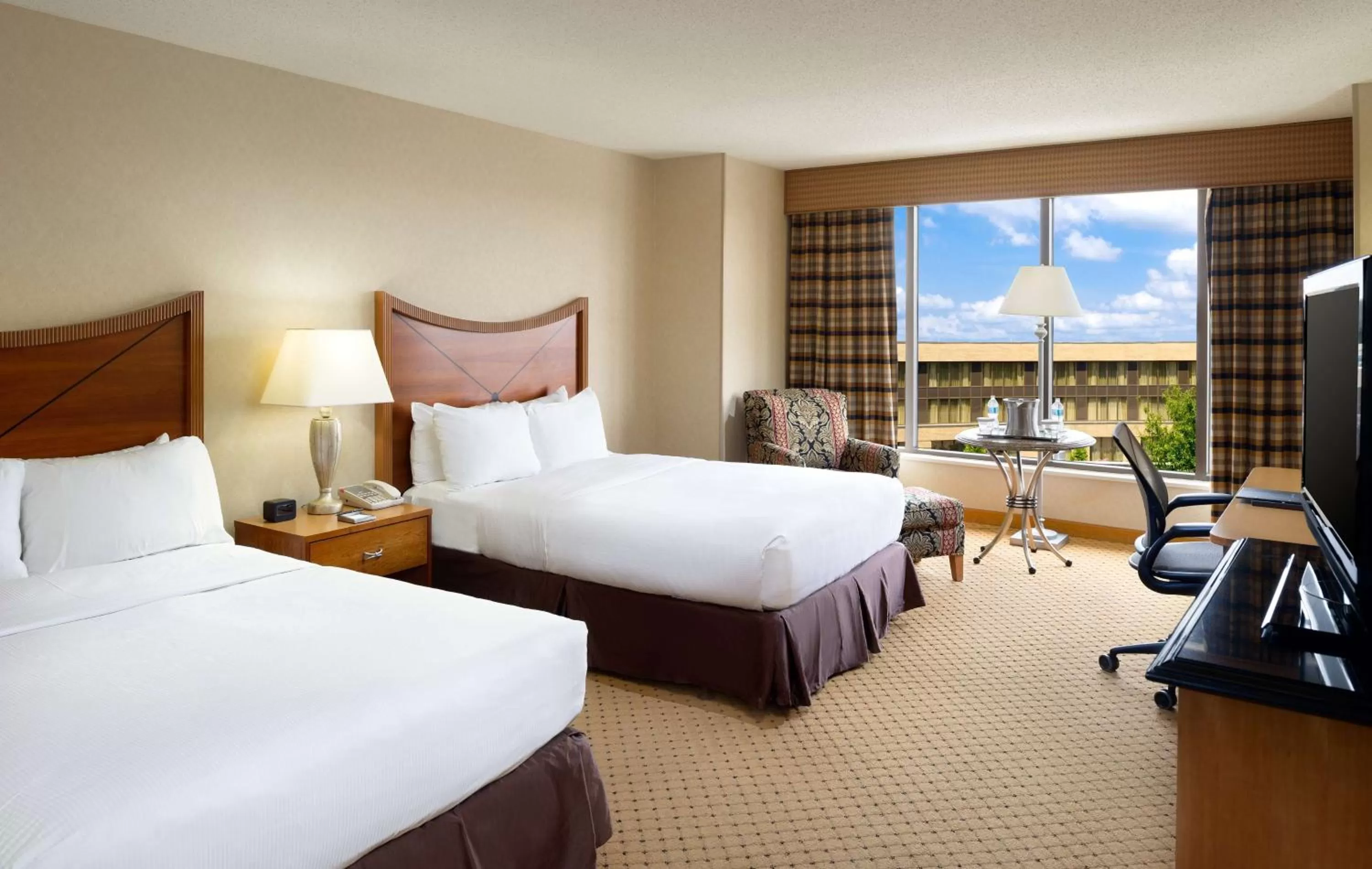 Standard Double Room with Two Double Beds in Hilton Washington Dulles Airport