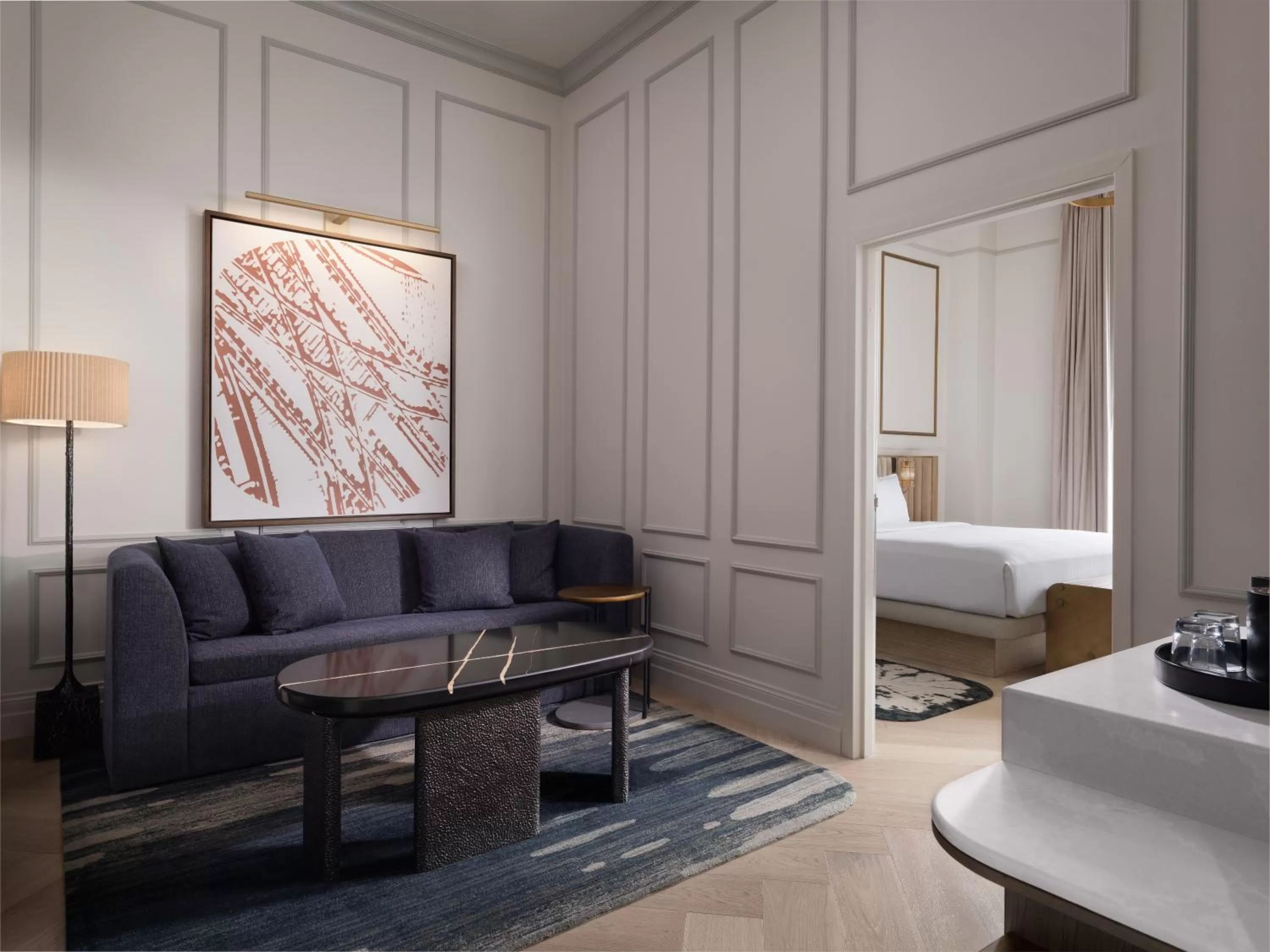 Bedroom, Bed in The Union Station Nashville Yards, Autograph Collection