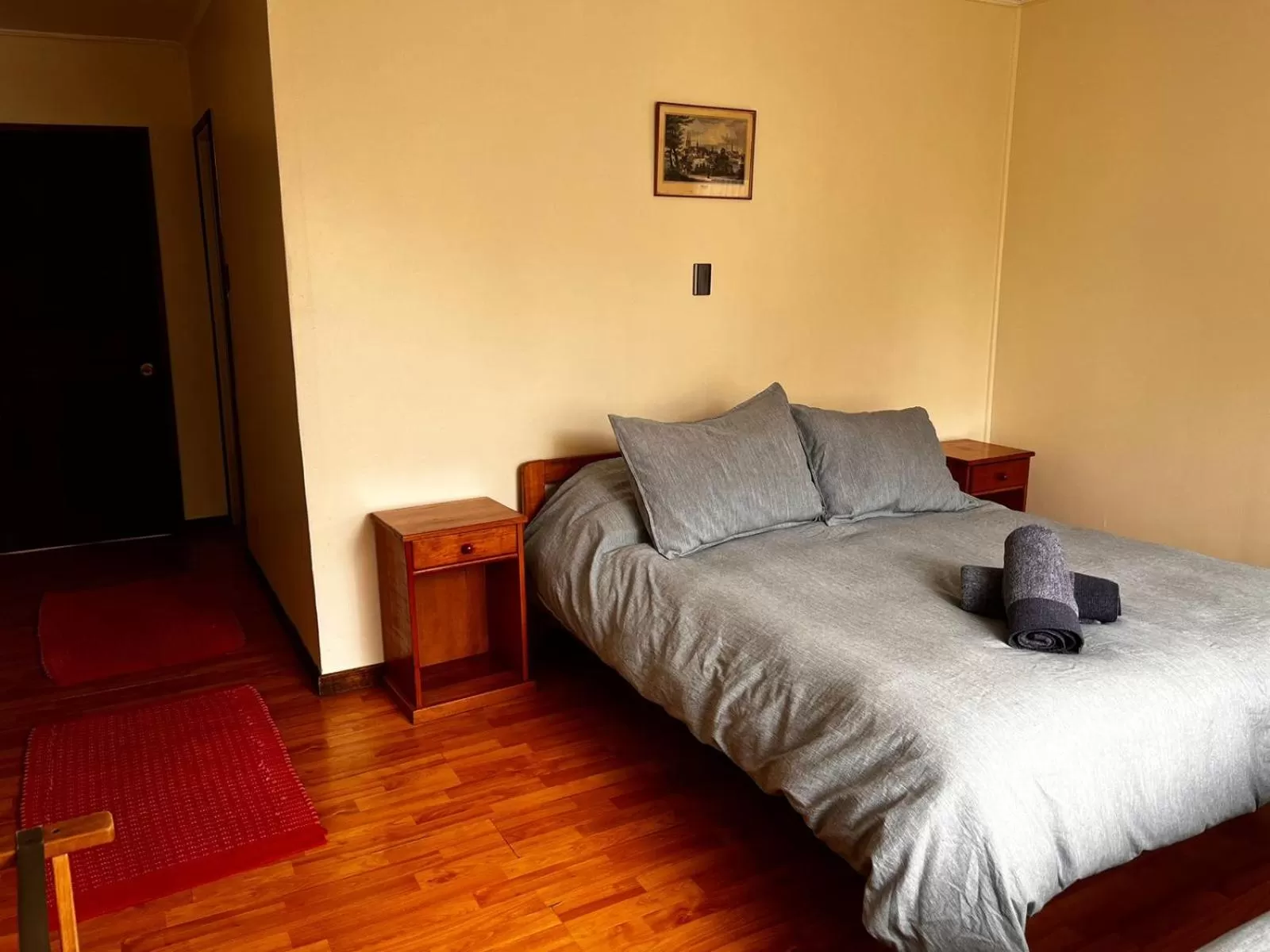 Bed in Hotel y Cabañas Villarrica