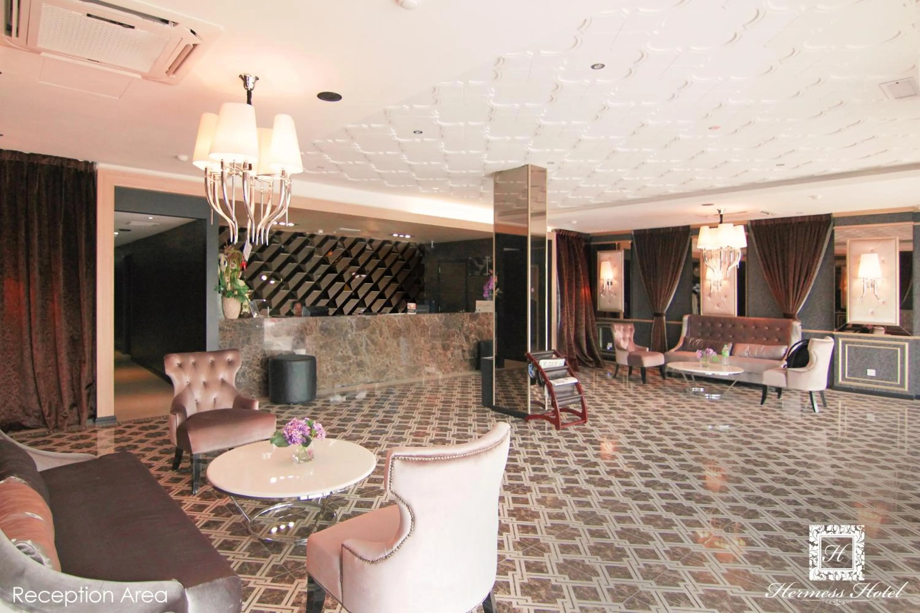 Lobby or reception in Hermess Hotel Johor