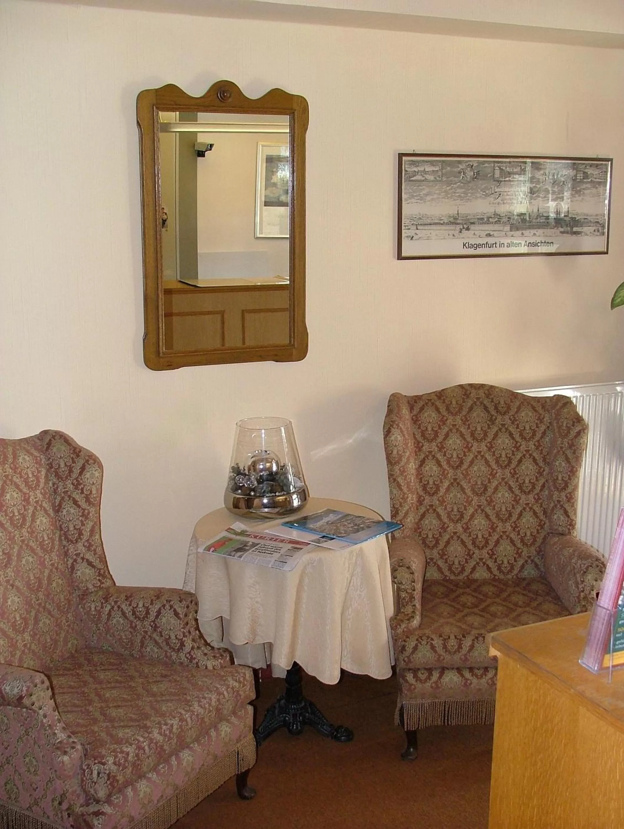 Lobby or reception in Pension Wachau