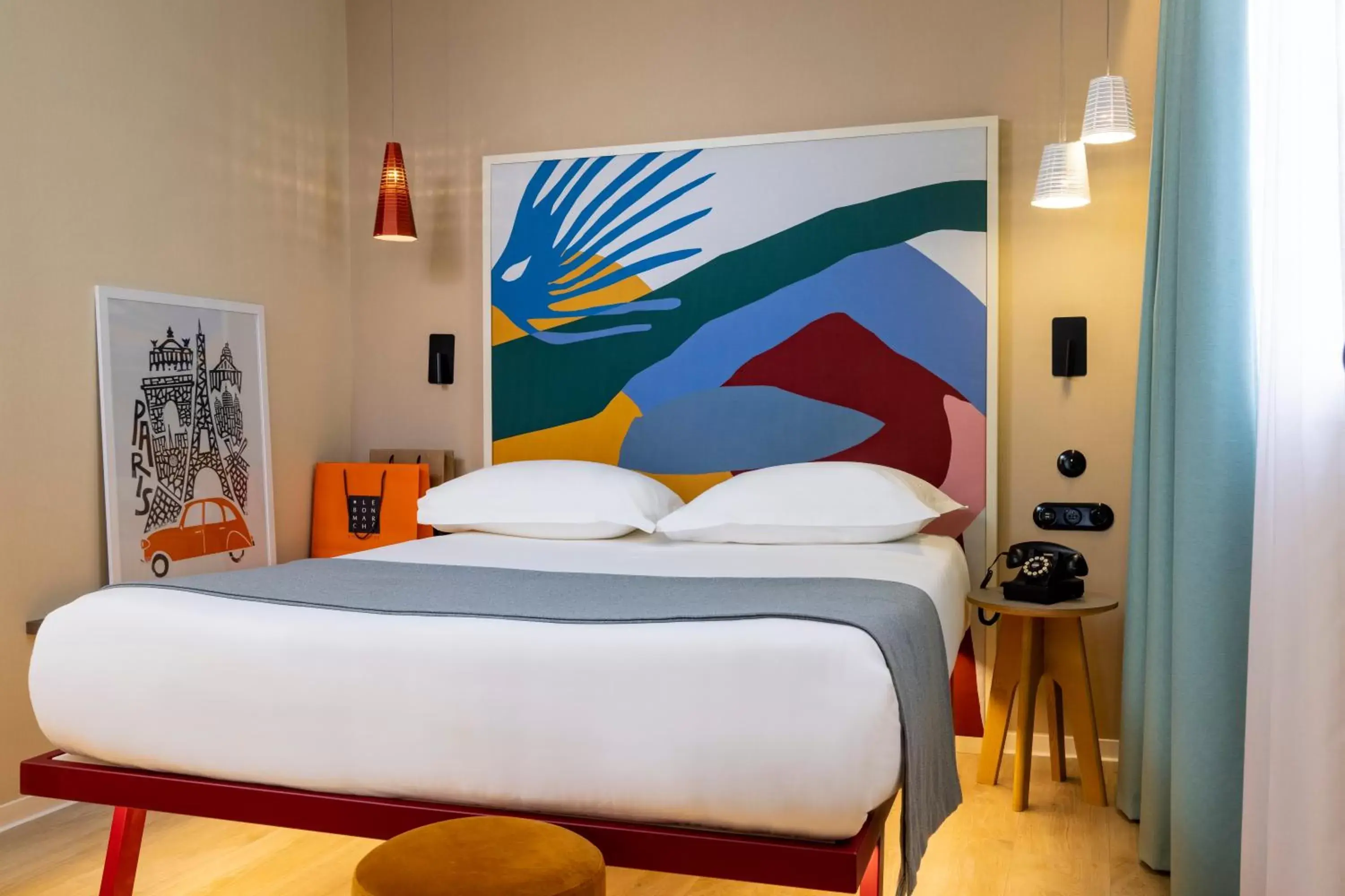 Standard Double Room in Hôtel De La Paix Standard Double Room in Hôtel De La Paix