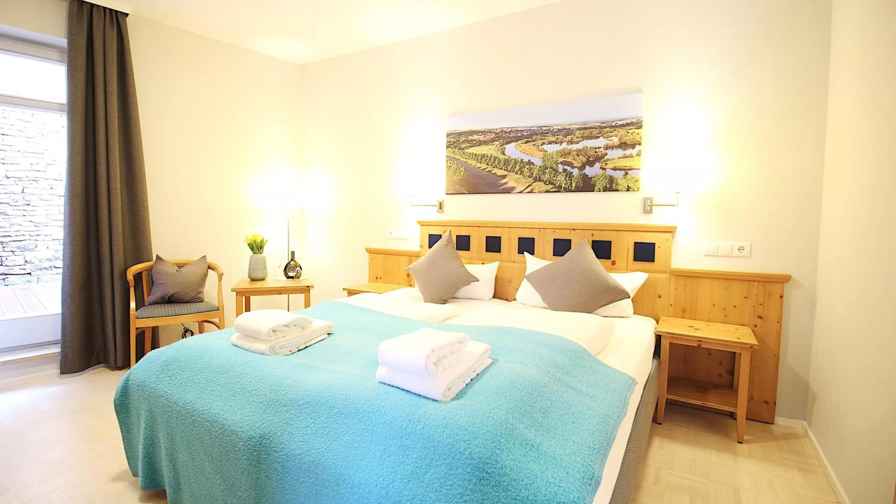 Photo of the whole room, Bed in Aparthotel Alte Schmiede Dettelbach