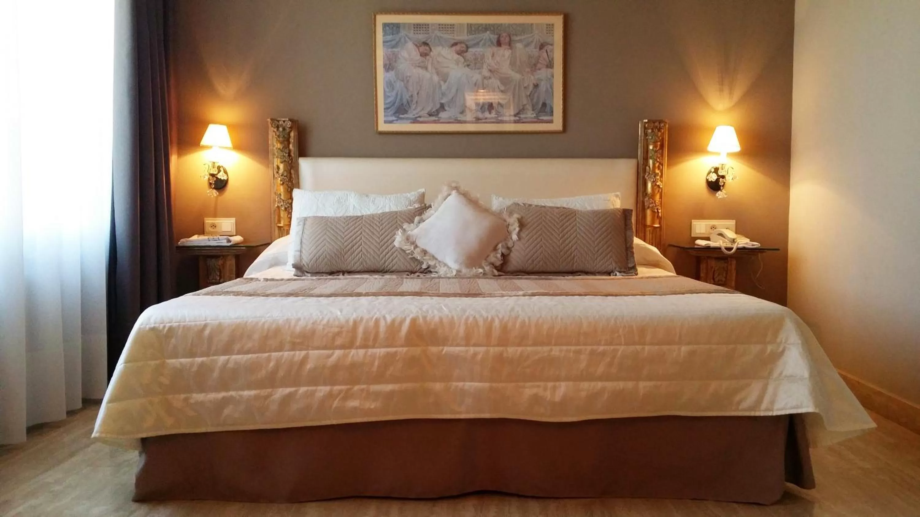 Bed in Hotel San Polo