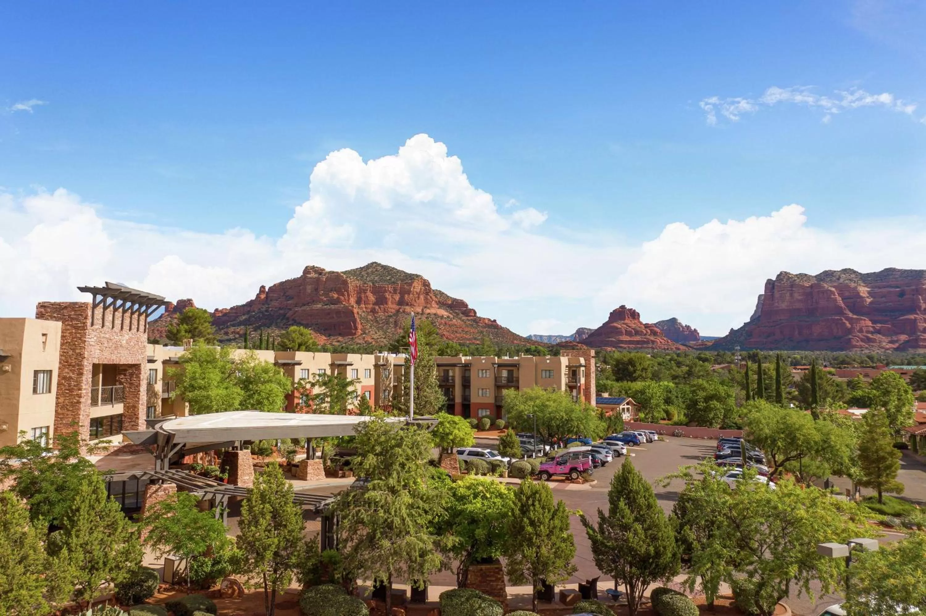 Property building in Hilton Sedona Resort at Bell Rock