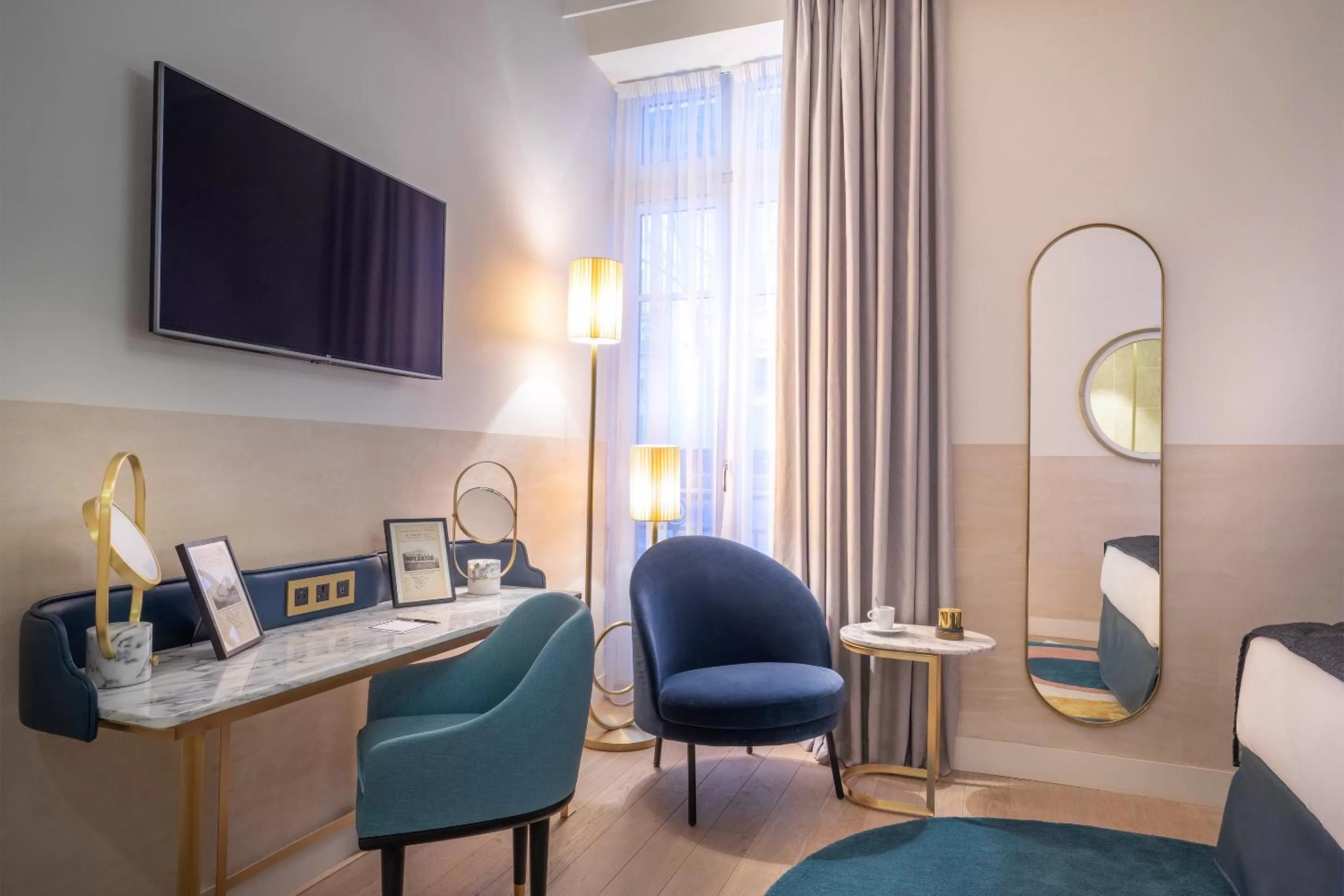 Decorative detail in Maison Albar Hotels L’Imperator