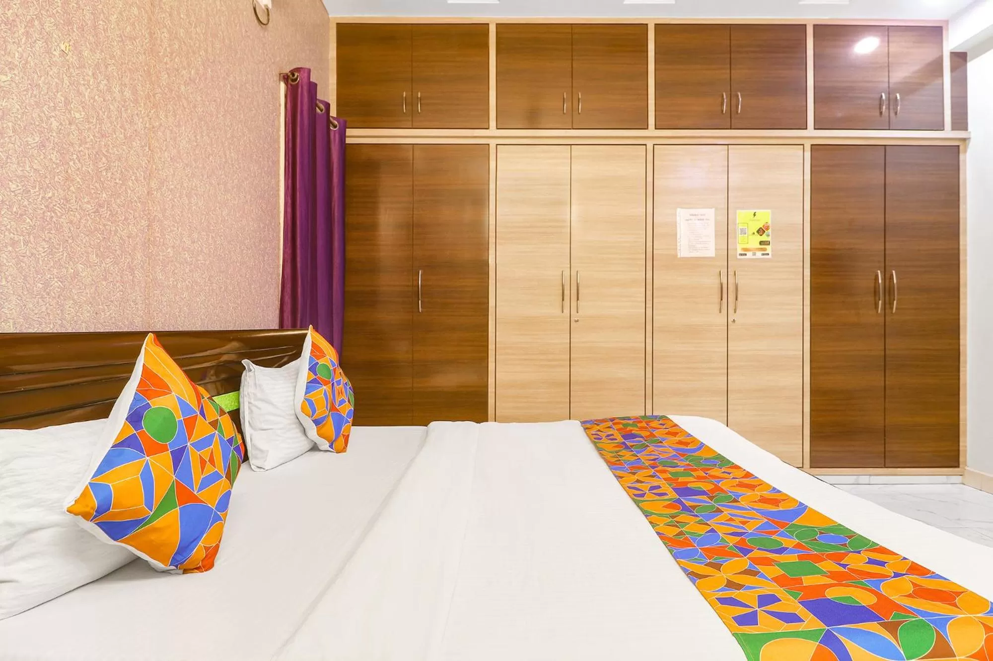 Photo of the whole room, Bed in FabHotel Golden Gate - Nr Hitech City