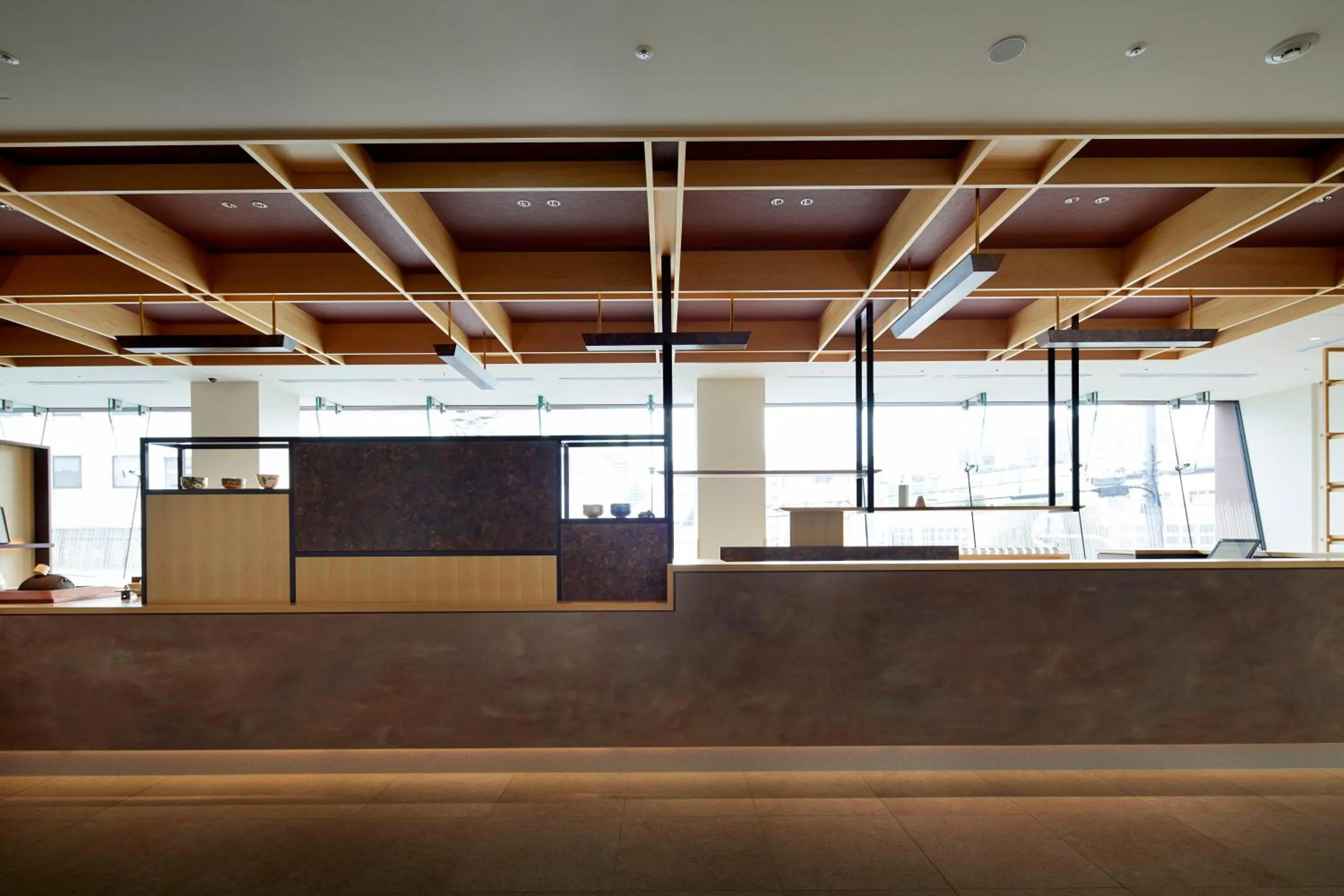 Lobby or reception in HOTEL AMANEK Kanazawa