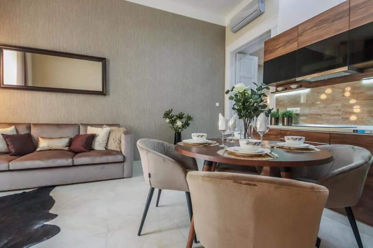 Living room in Bengt Apartment Dohány Str.