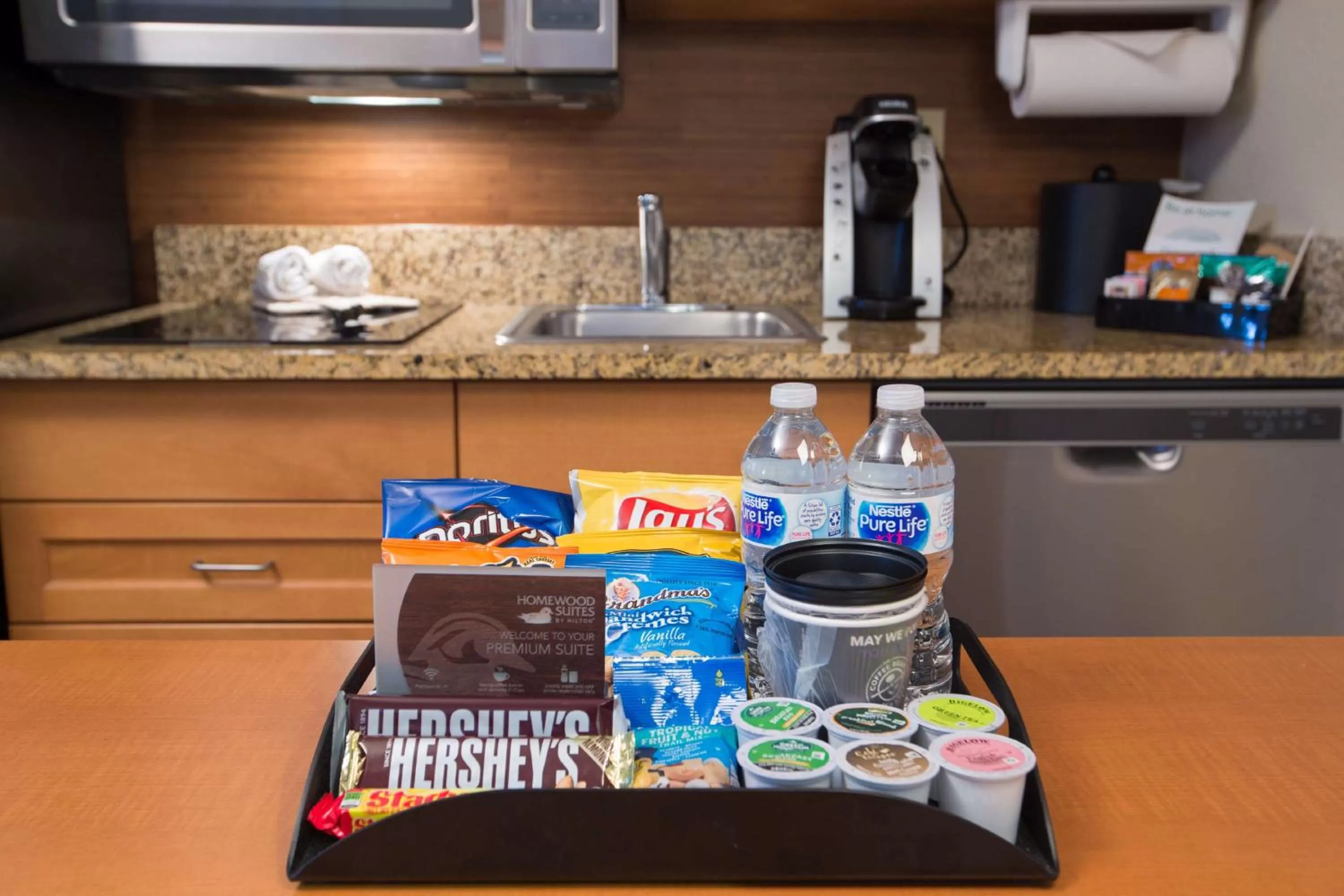 Kitchen or kitchenette in Homewood Suites by Hilton Orlando-International Drive Convention Center