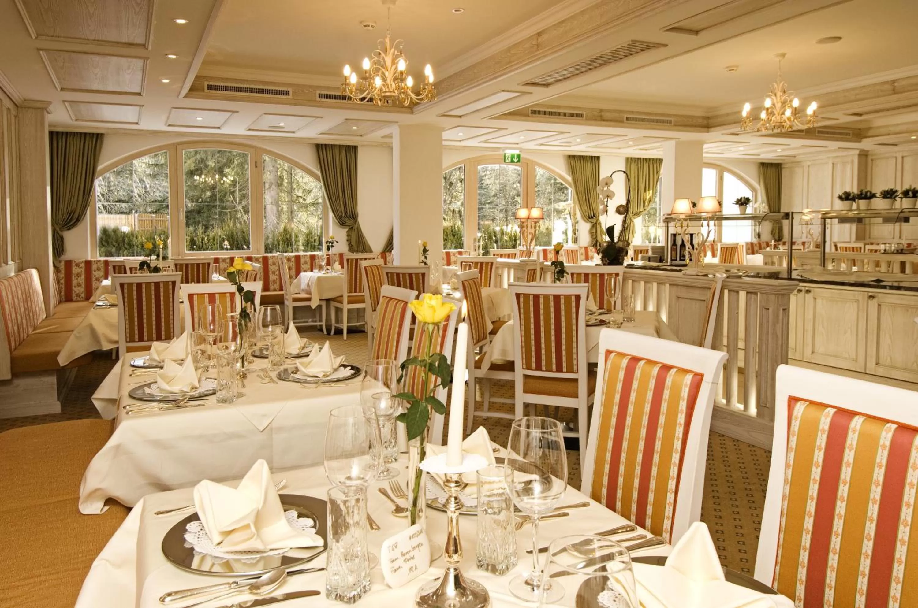 Decorative detail, Restaurant/Places to Eat in Hotel Alpen Residence