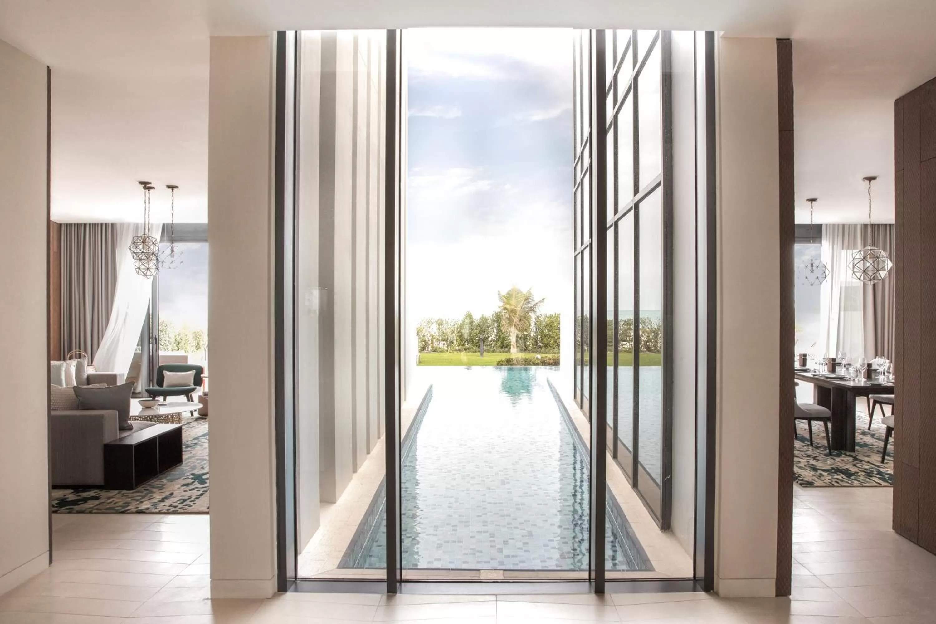 Living room in Jumeirah Saadiyat Island Abu Dhabi