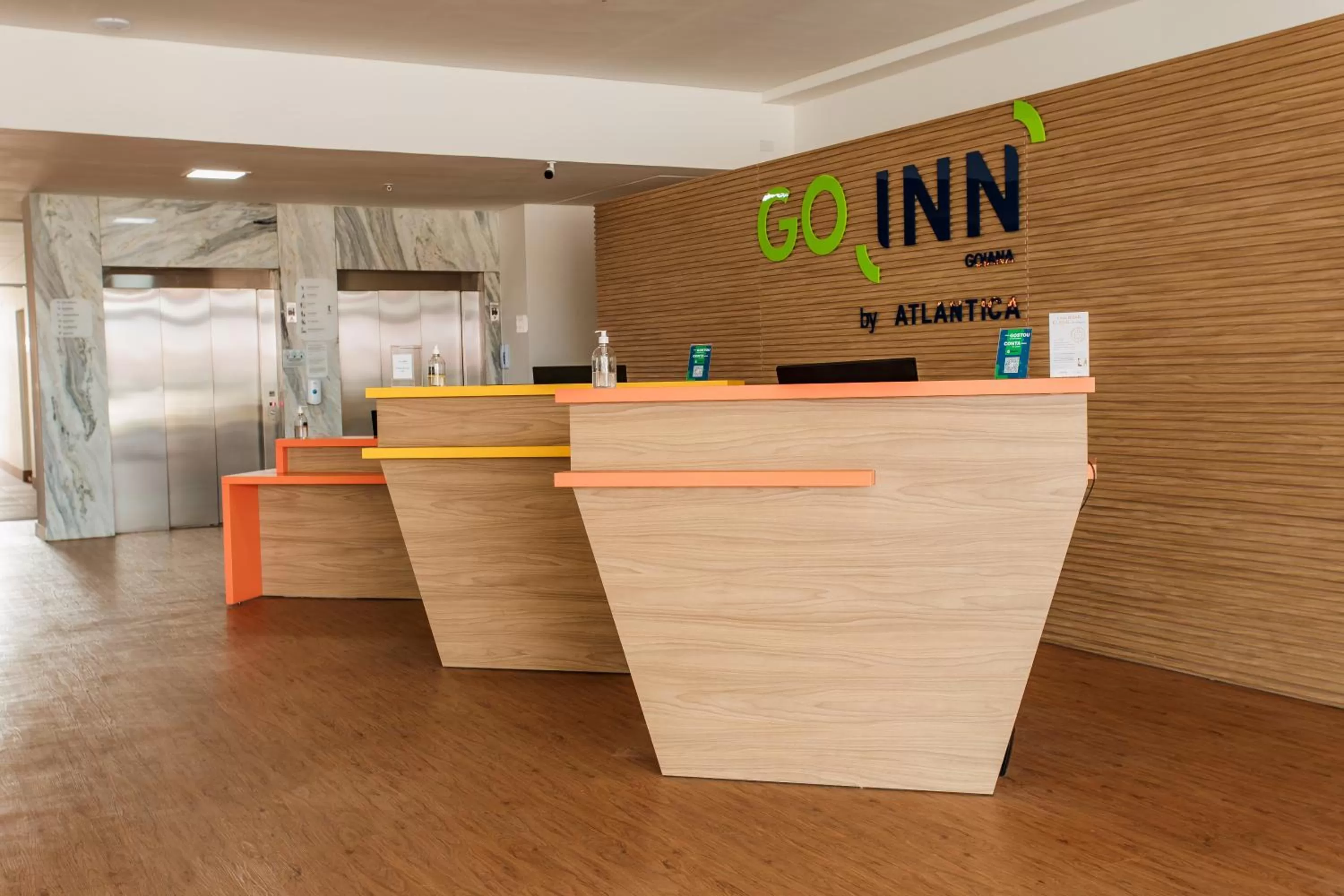 Lobby or reception in Go Inn Goiana by Atlantica Hotels