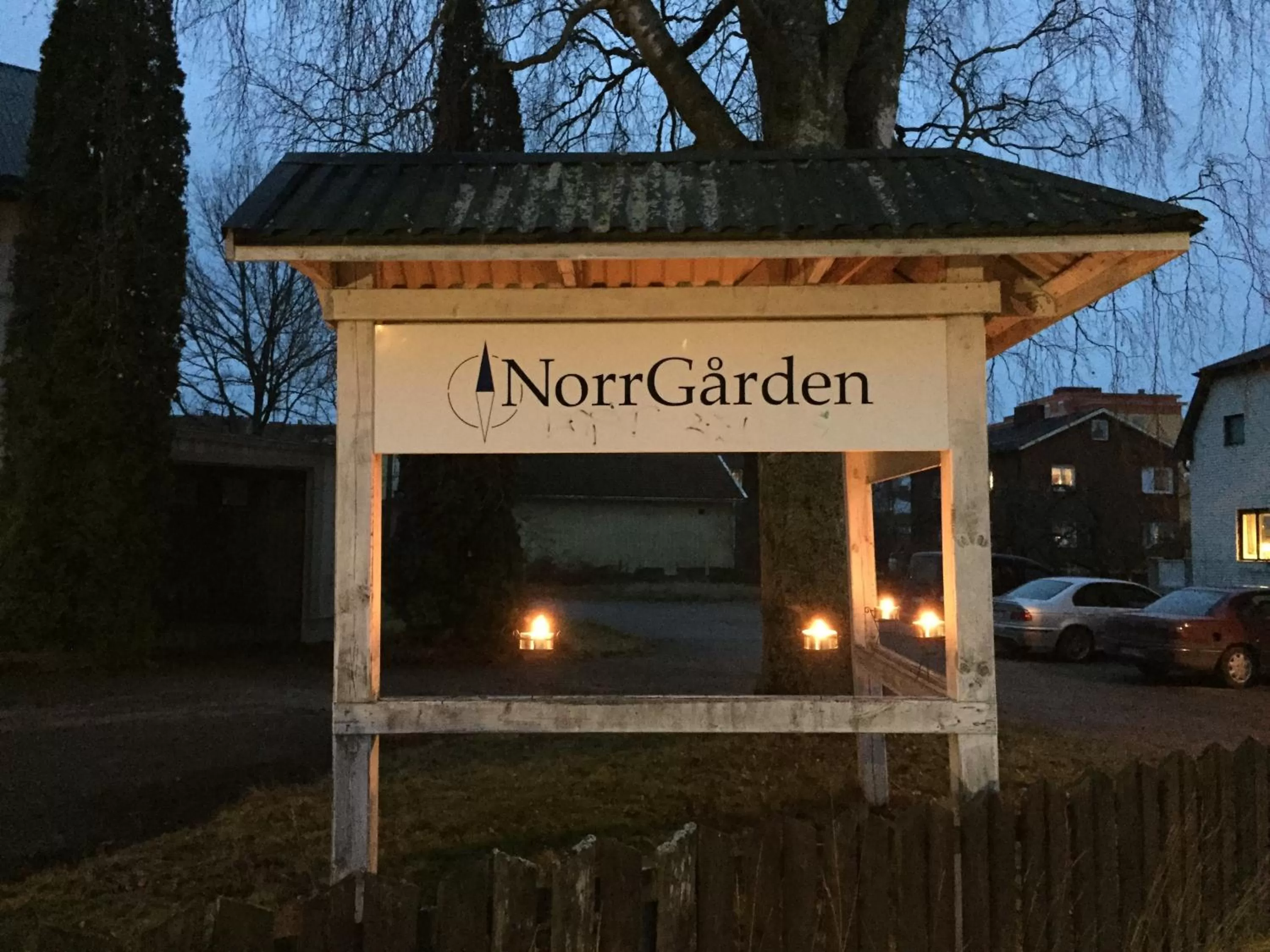 Night in Norrgården i Sandviken