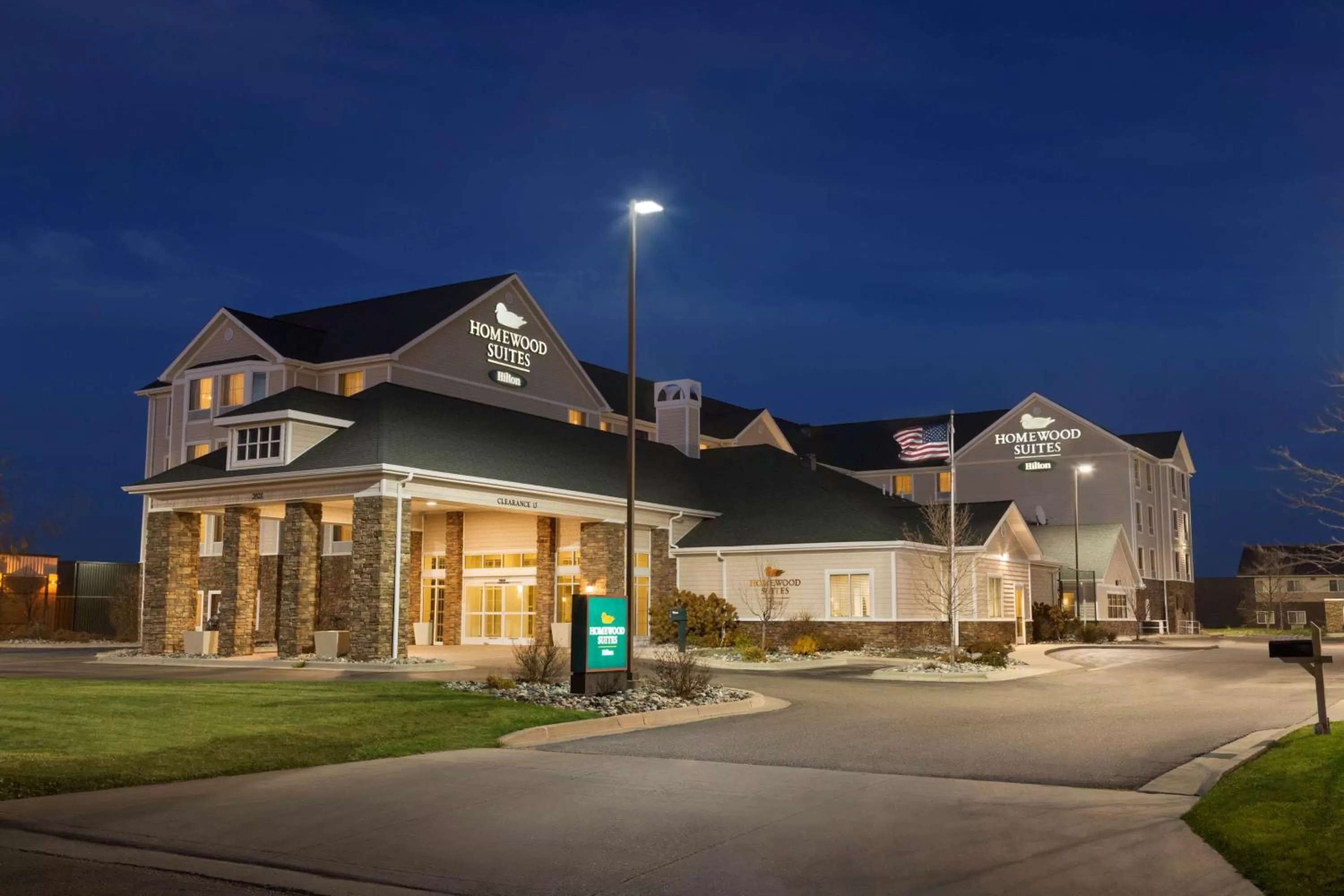 Property building in Homewood Suites by Hilton Fargo