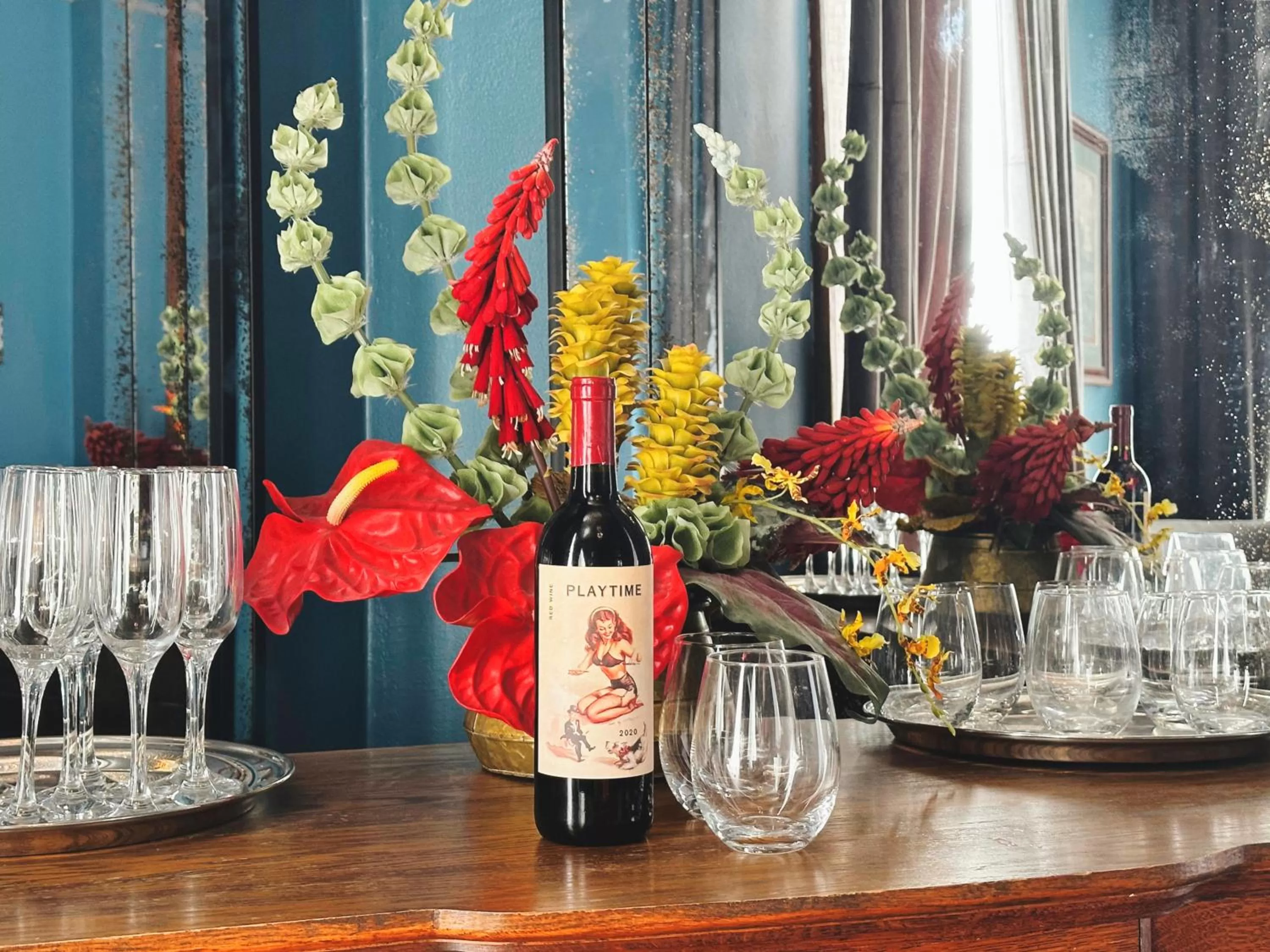 Lounge or bar in The Mansion on 17th, formerly Schaefer Haus