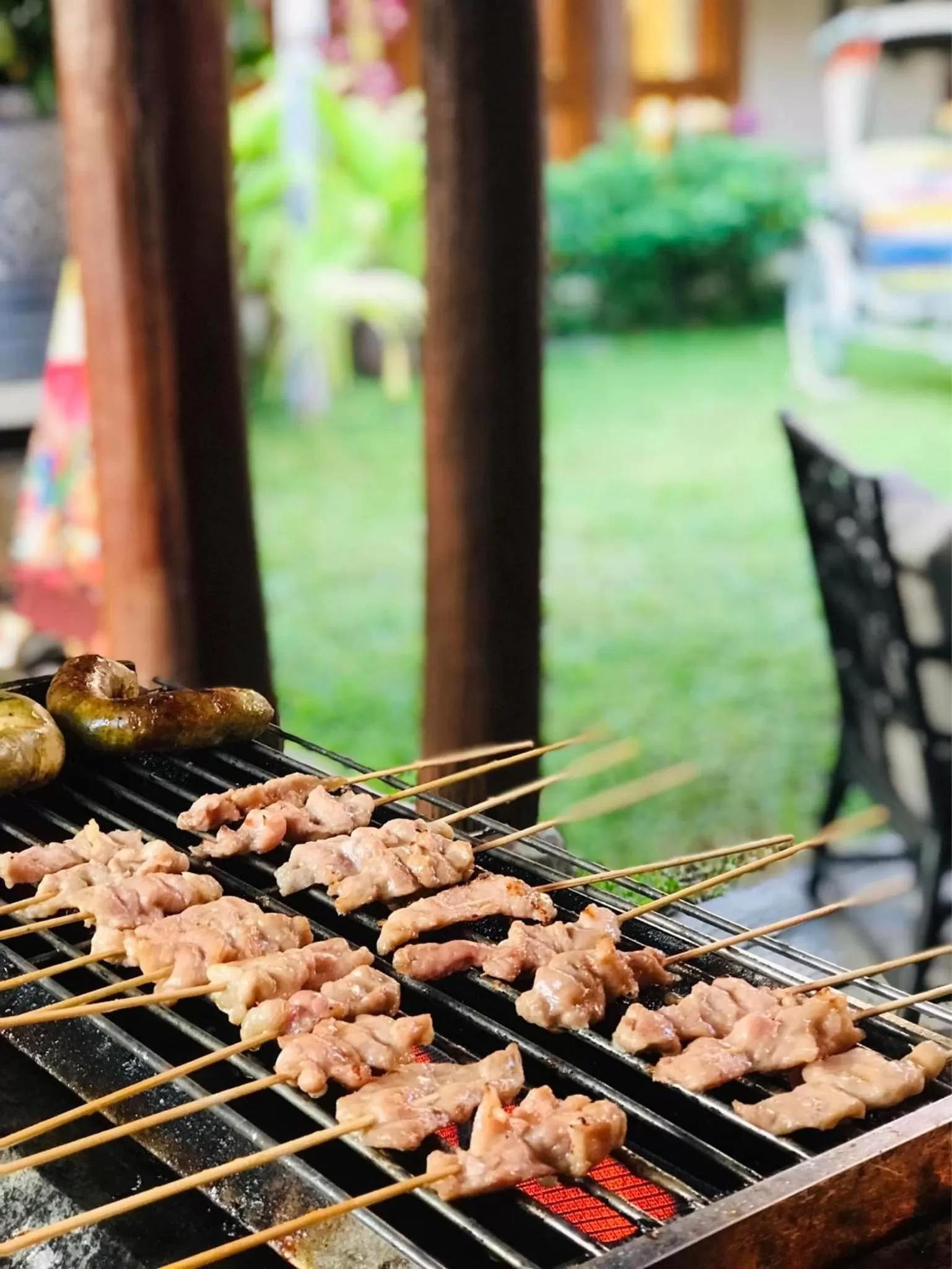 Asian breakfast in Phra Singh Village