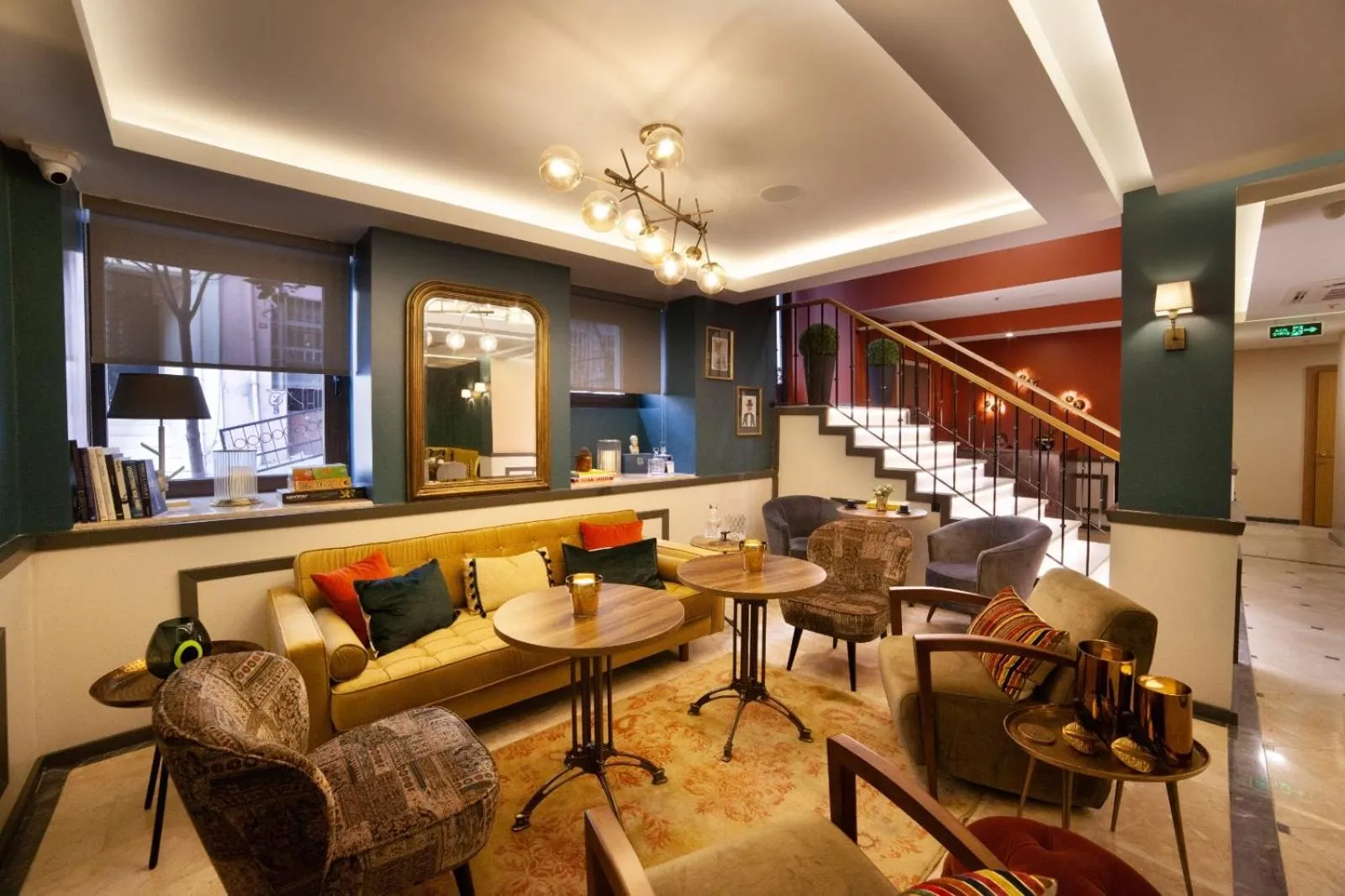 Lobby or reception in The Fox Hotel