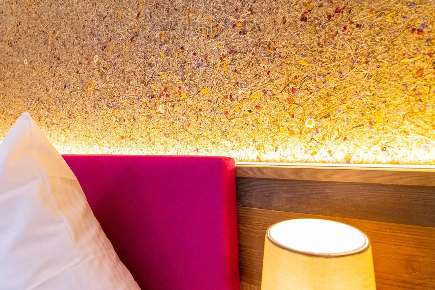 Bed in Hotel Waldmühle